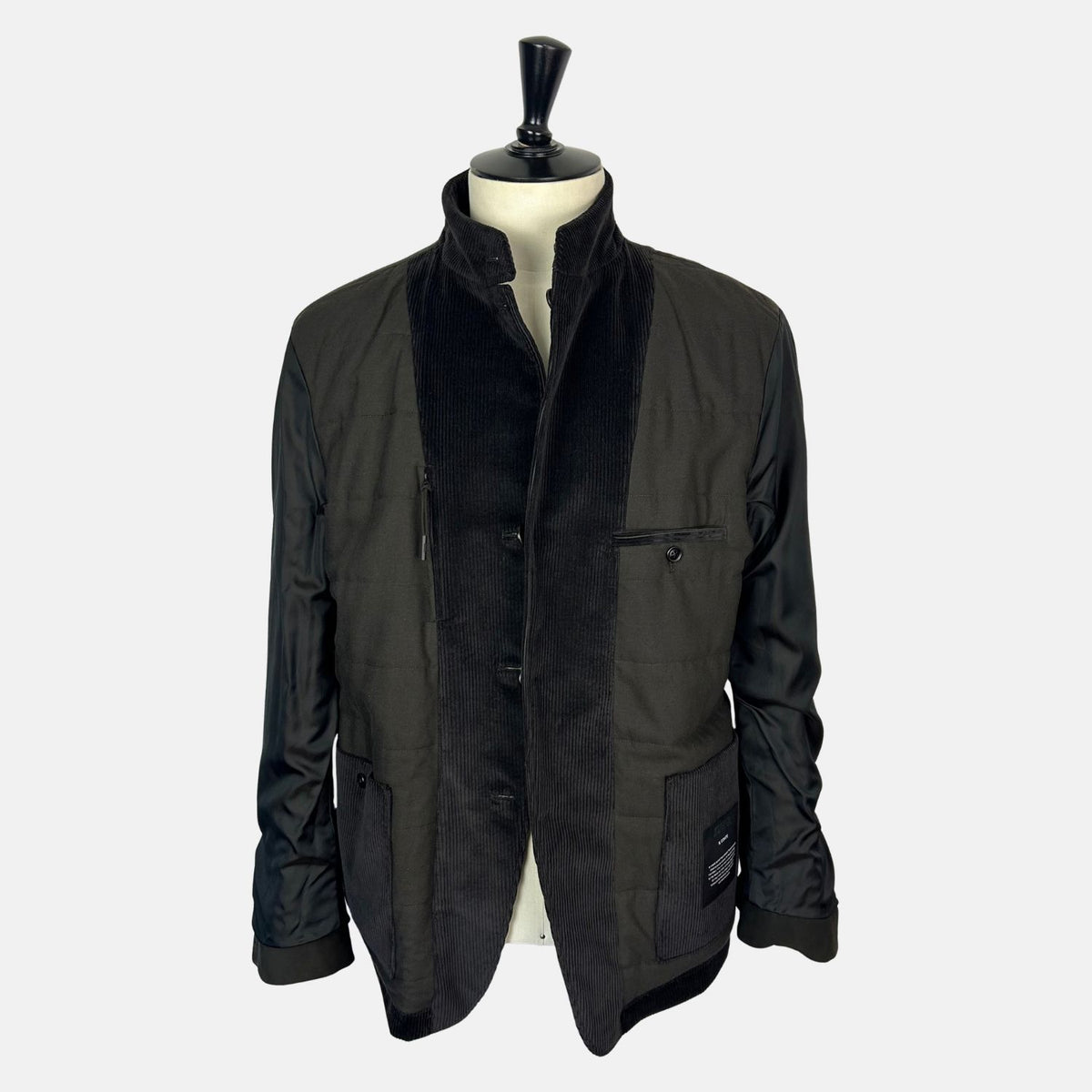 Zegna Il Conte Cashco Jacket Brown-Anthracite (EU 54)