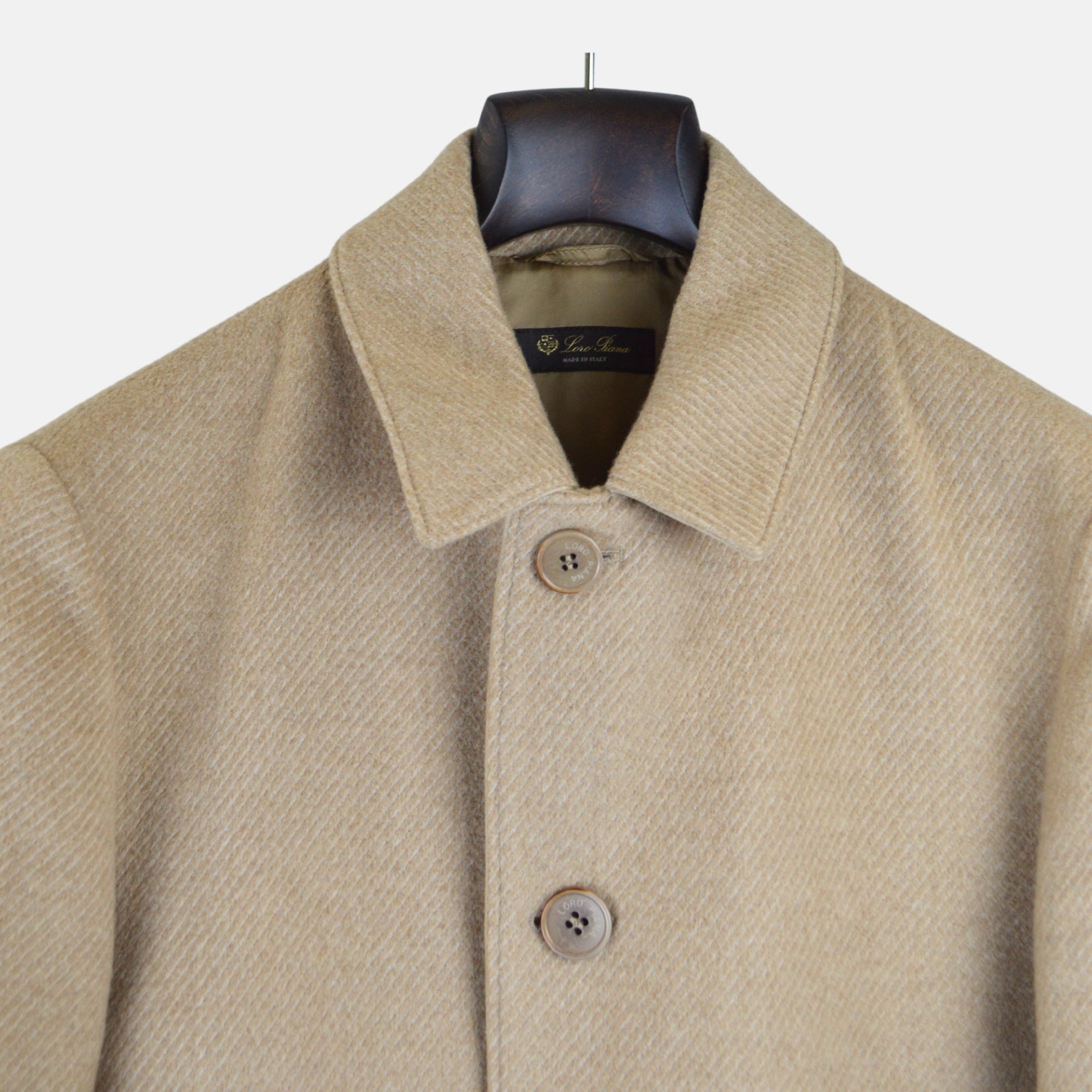 Beige Coat made of VIrgin Wool/Cashmere (S)