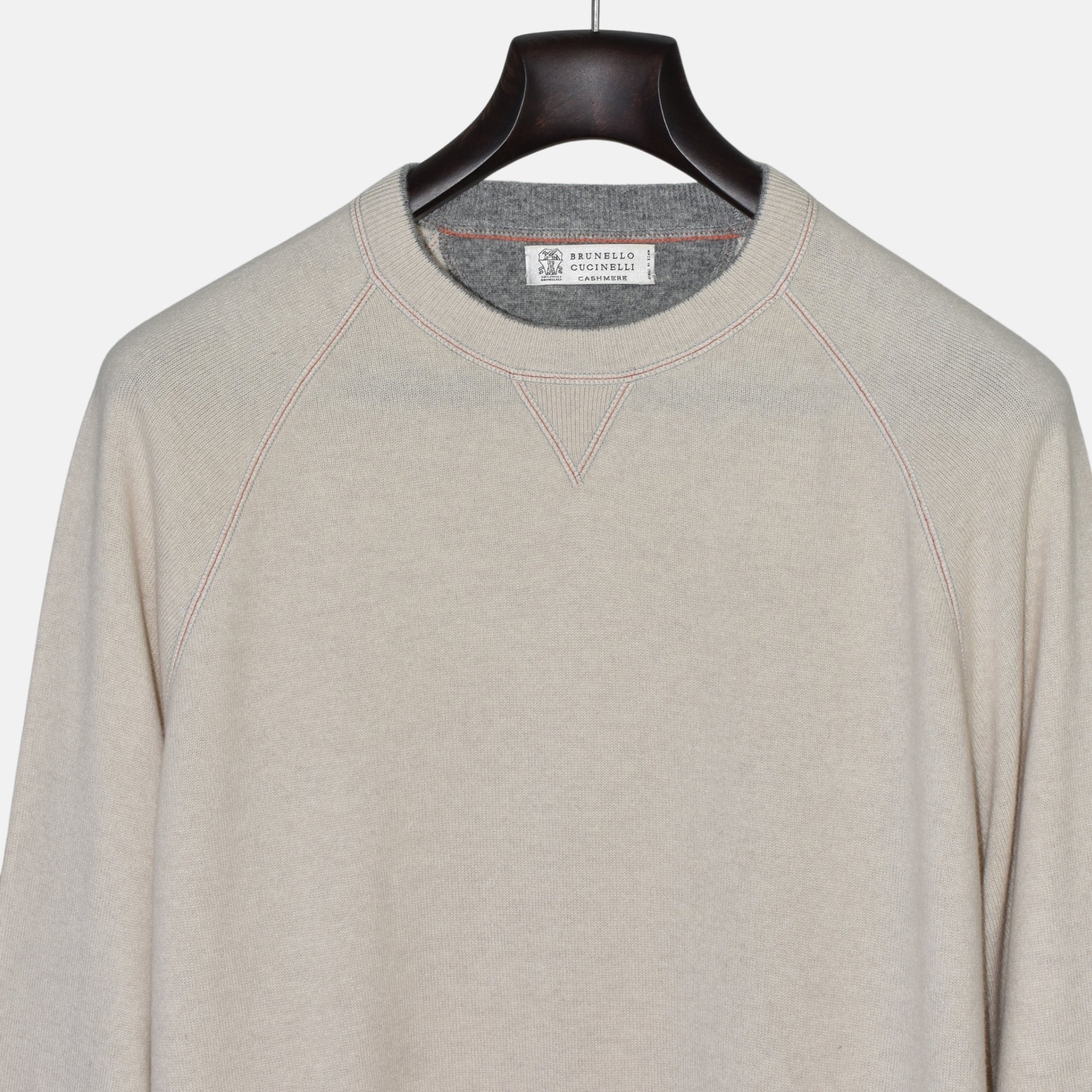 Beige Sweater made of Wool/Cashmere/Silk ( EU 54)