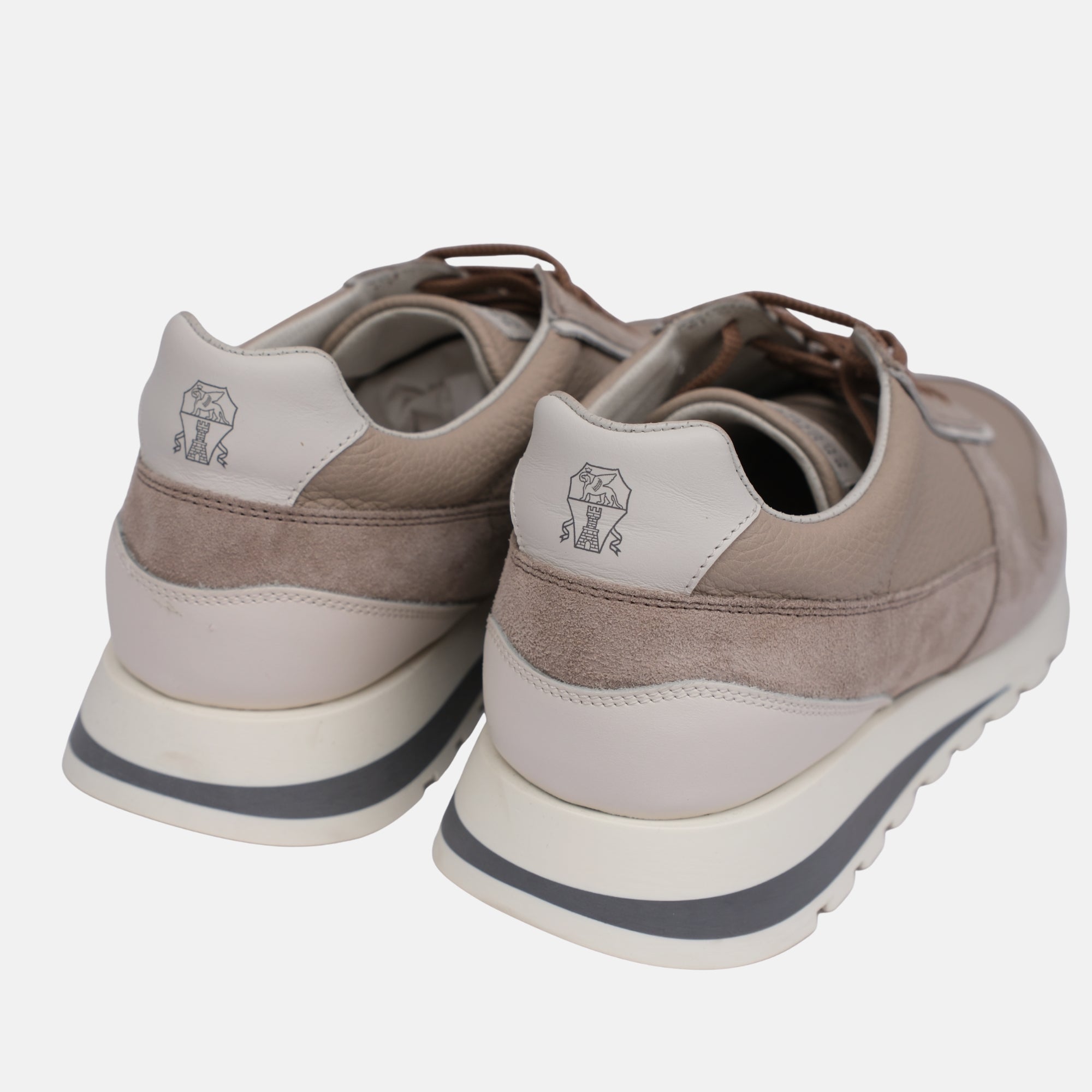 Beige Sneakers made of Suede/Leather (EU 44.5)
