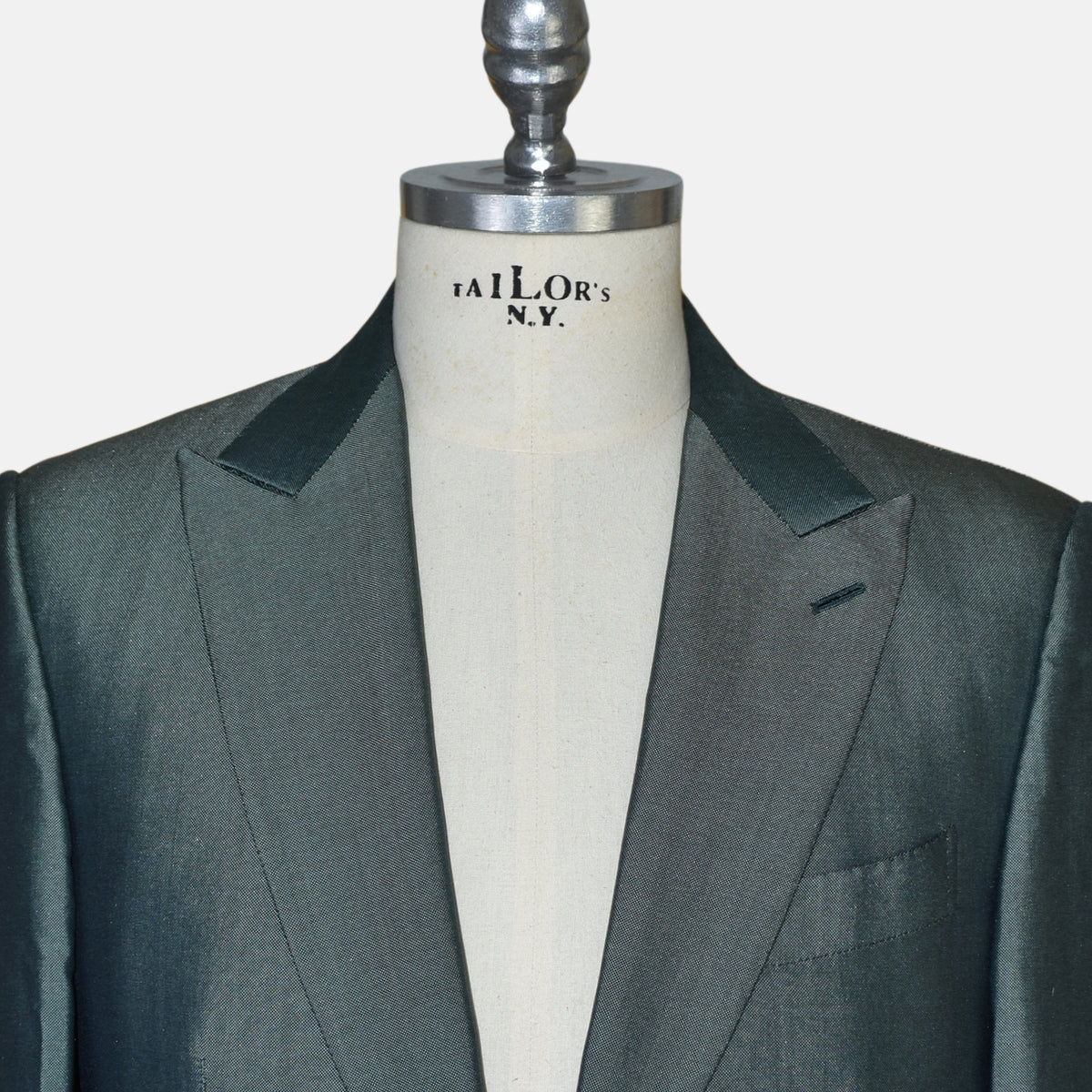 Green Blazer made of Silk (EU 50)