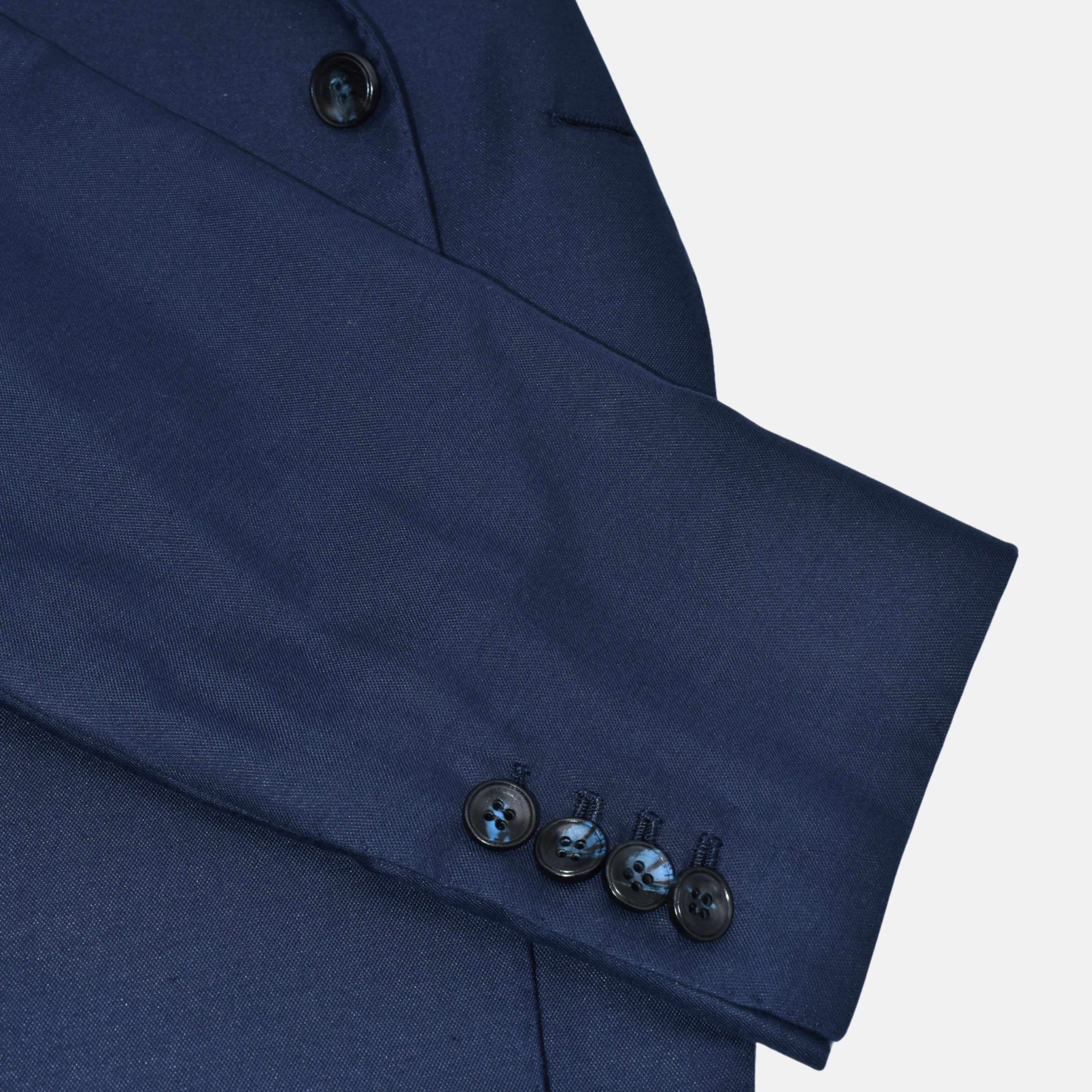 Navy Blazer made of Cotton/Silk (EU 48, EU 50, EU 52)