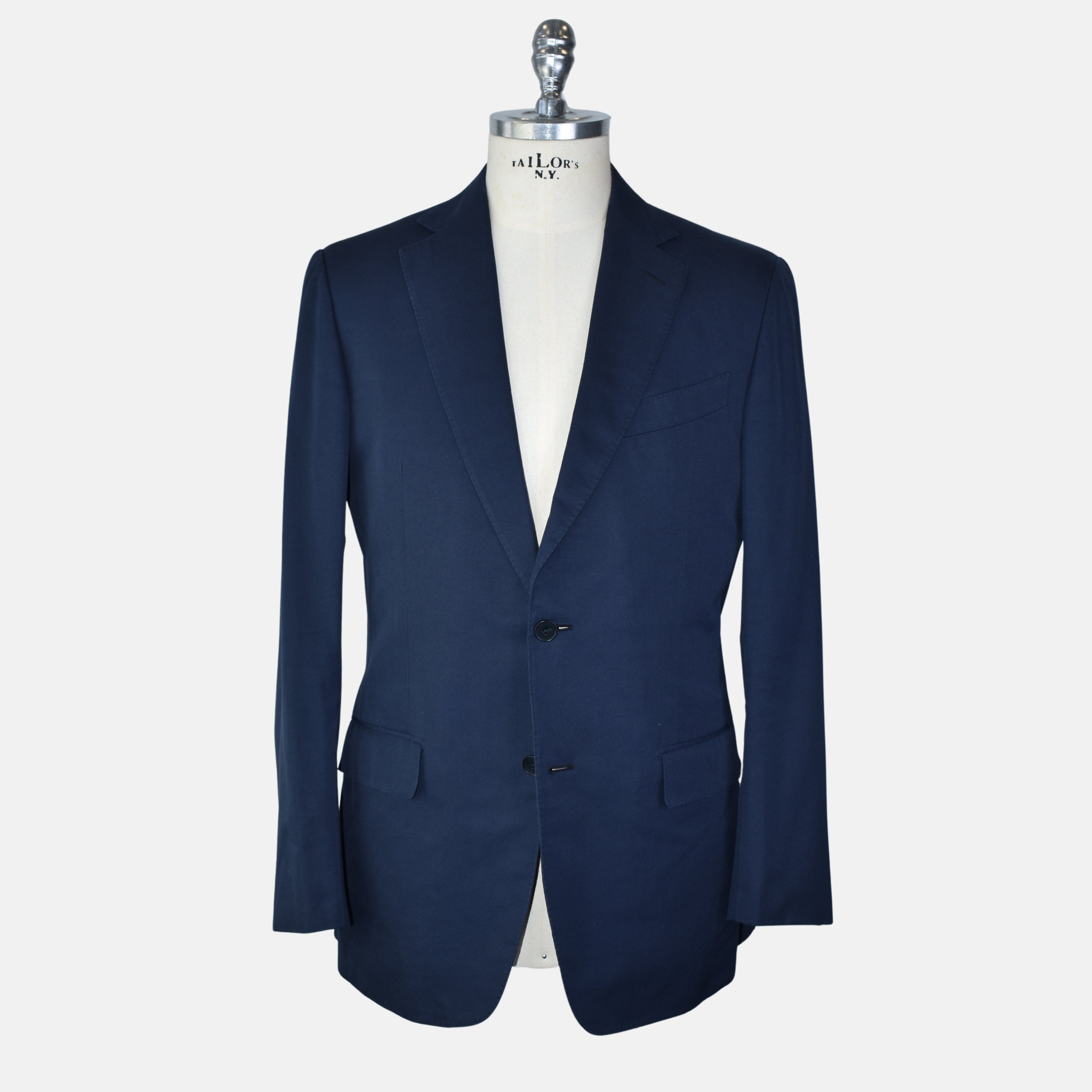 Navy Suit made of Cotton (EU 48)
