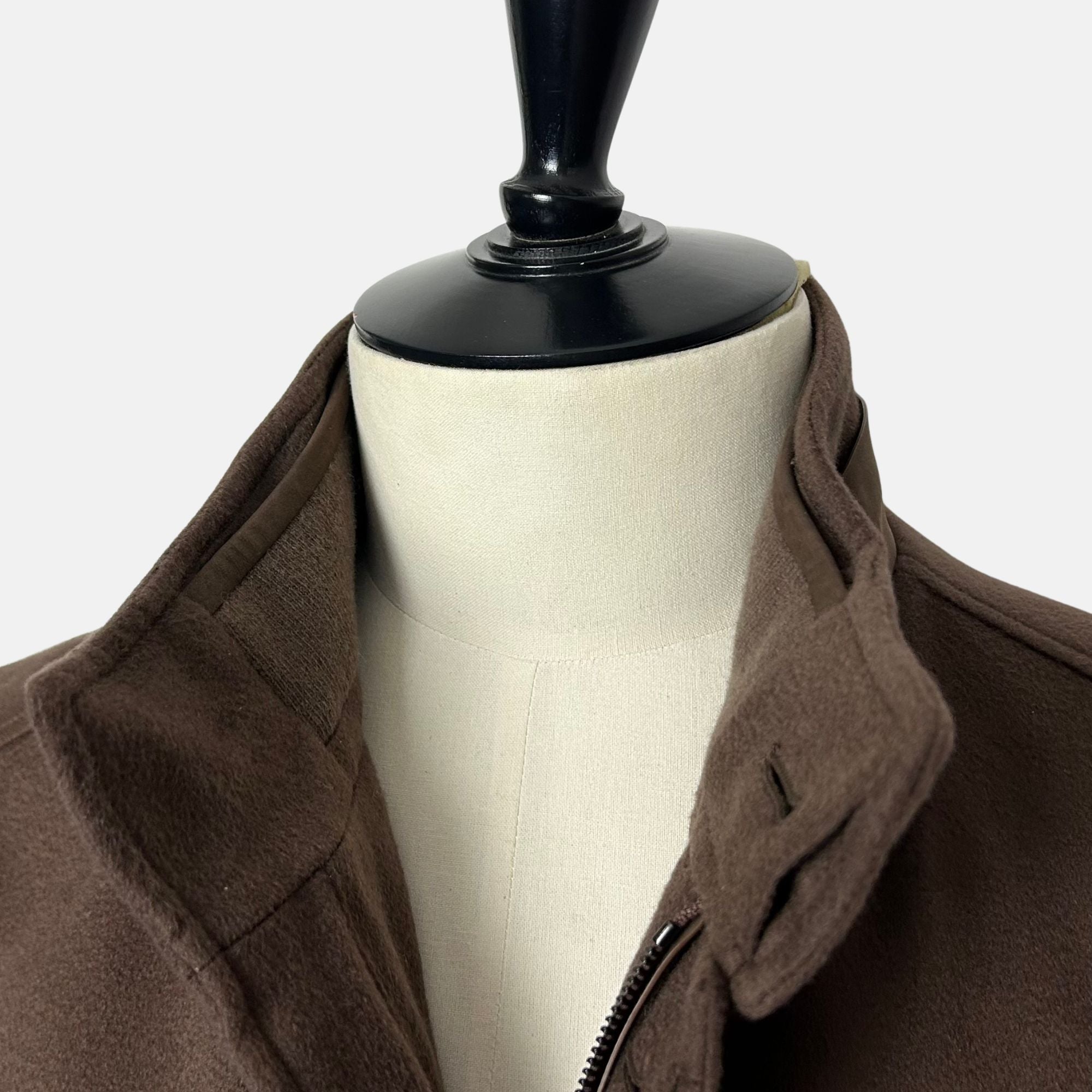 Brown "Cima" Cashmere Jacket (EU 50)
