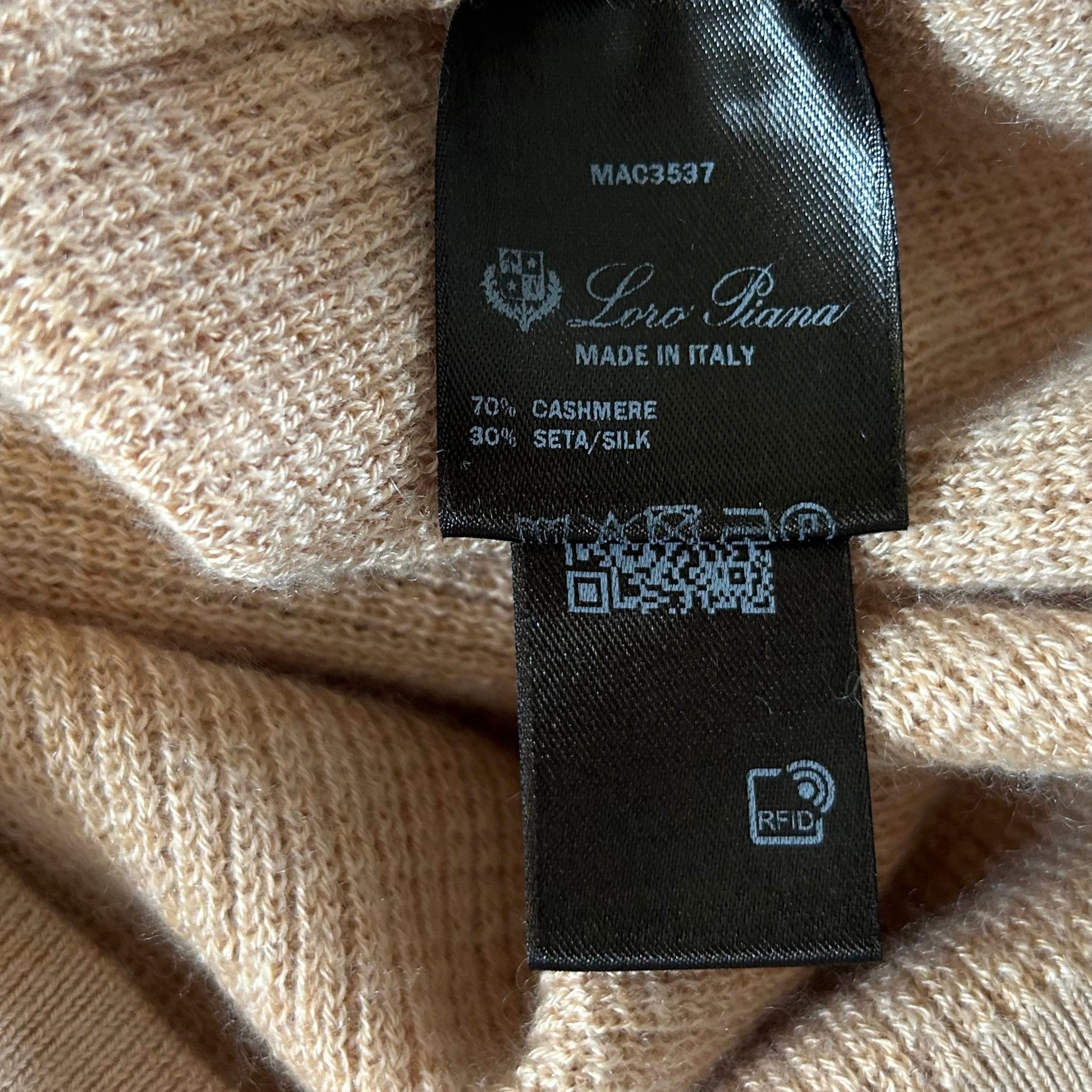 Camel Sweater made of Cashmere/Silk (EU 48)