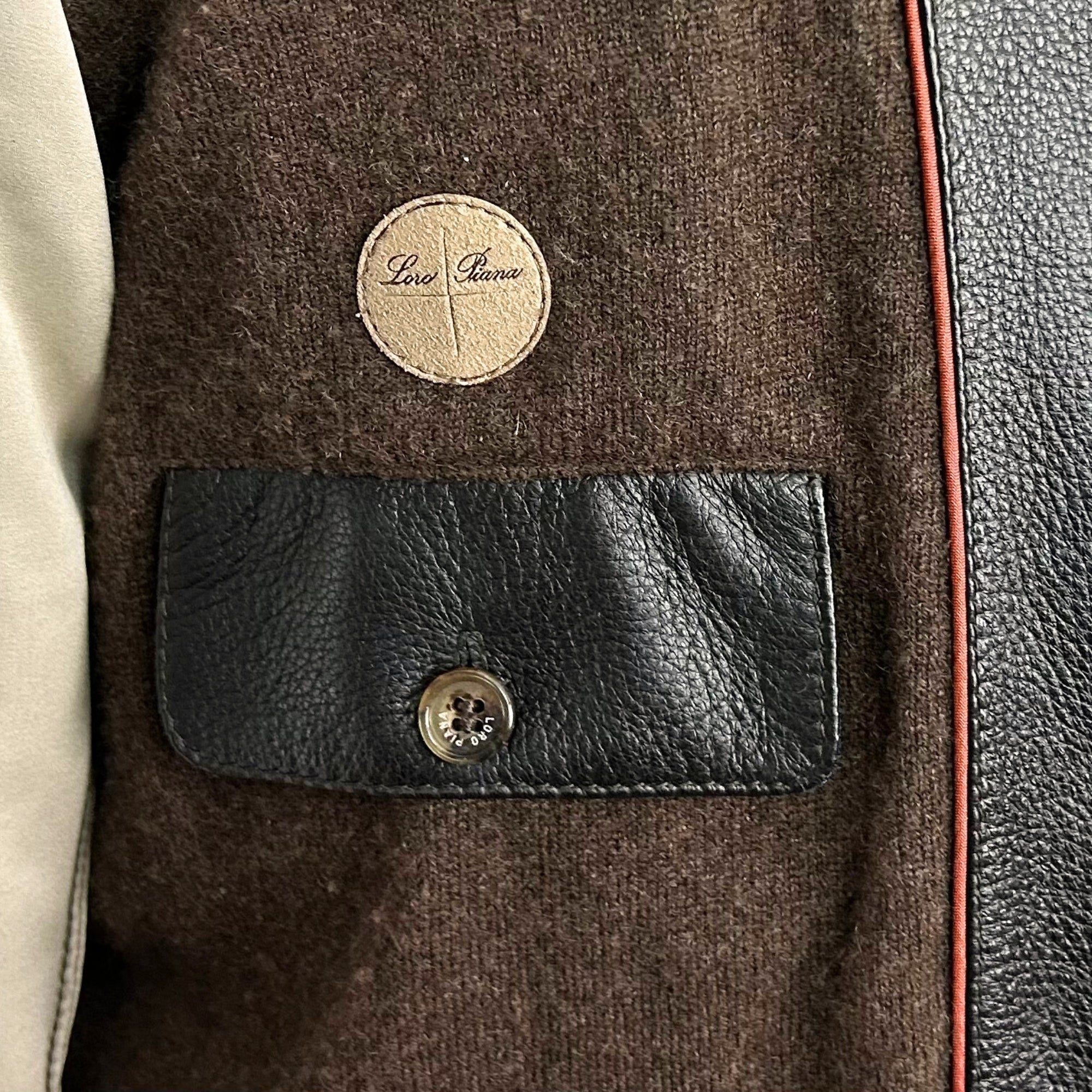 Dark Brown Jacket made of Cashmere (L)