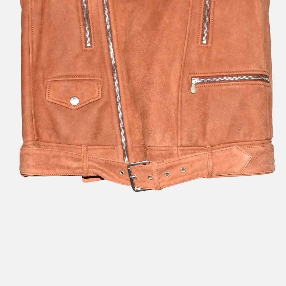 Brown Shearling Vest (M)