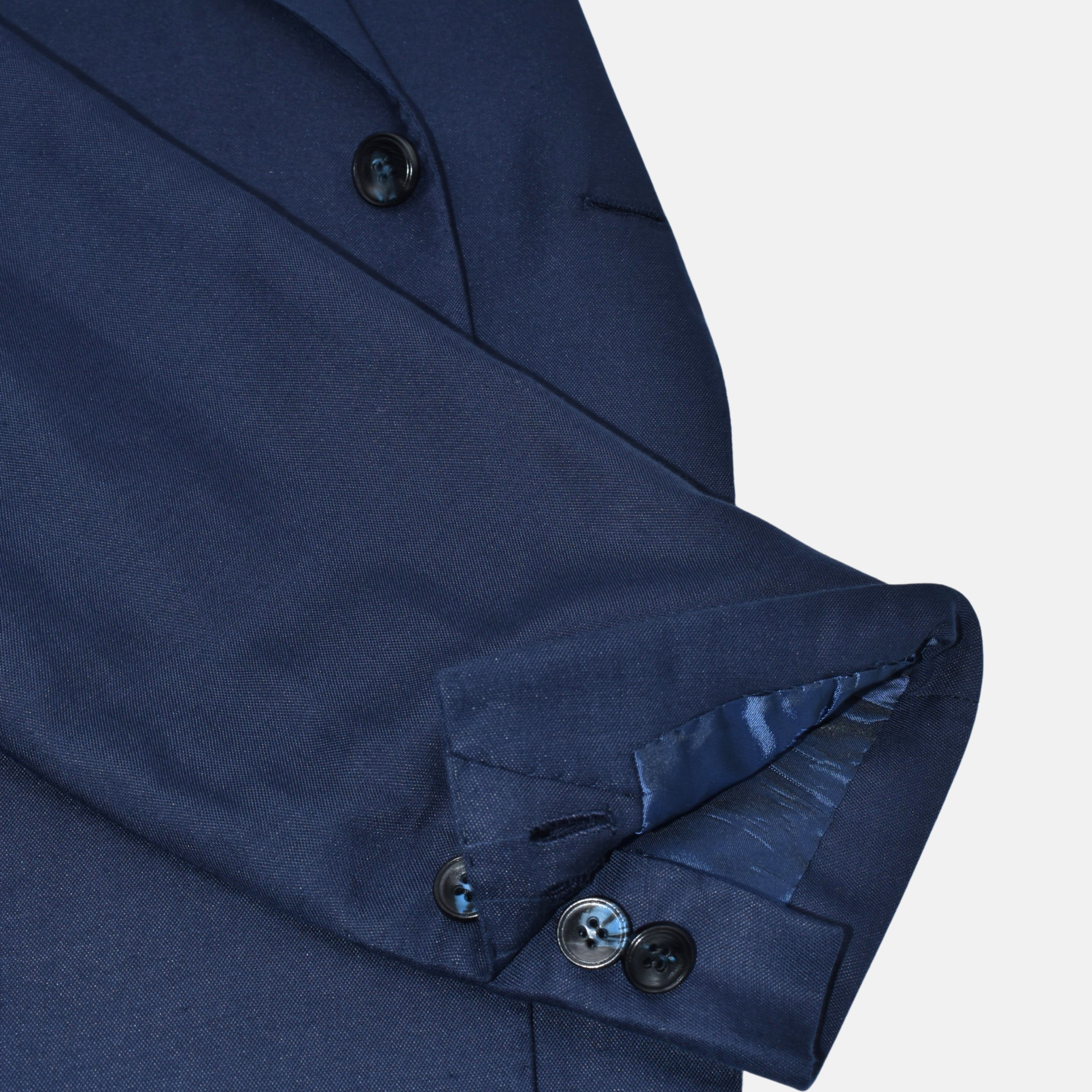 Navy Blazer made of Cotton/Silk (EU 48, EU 50, EU 52)