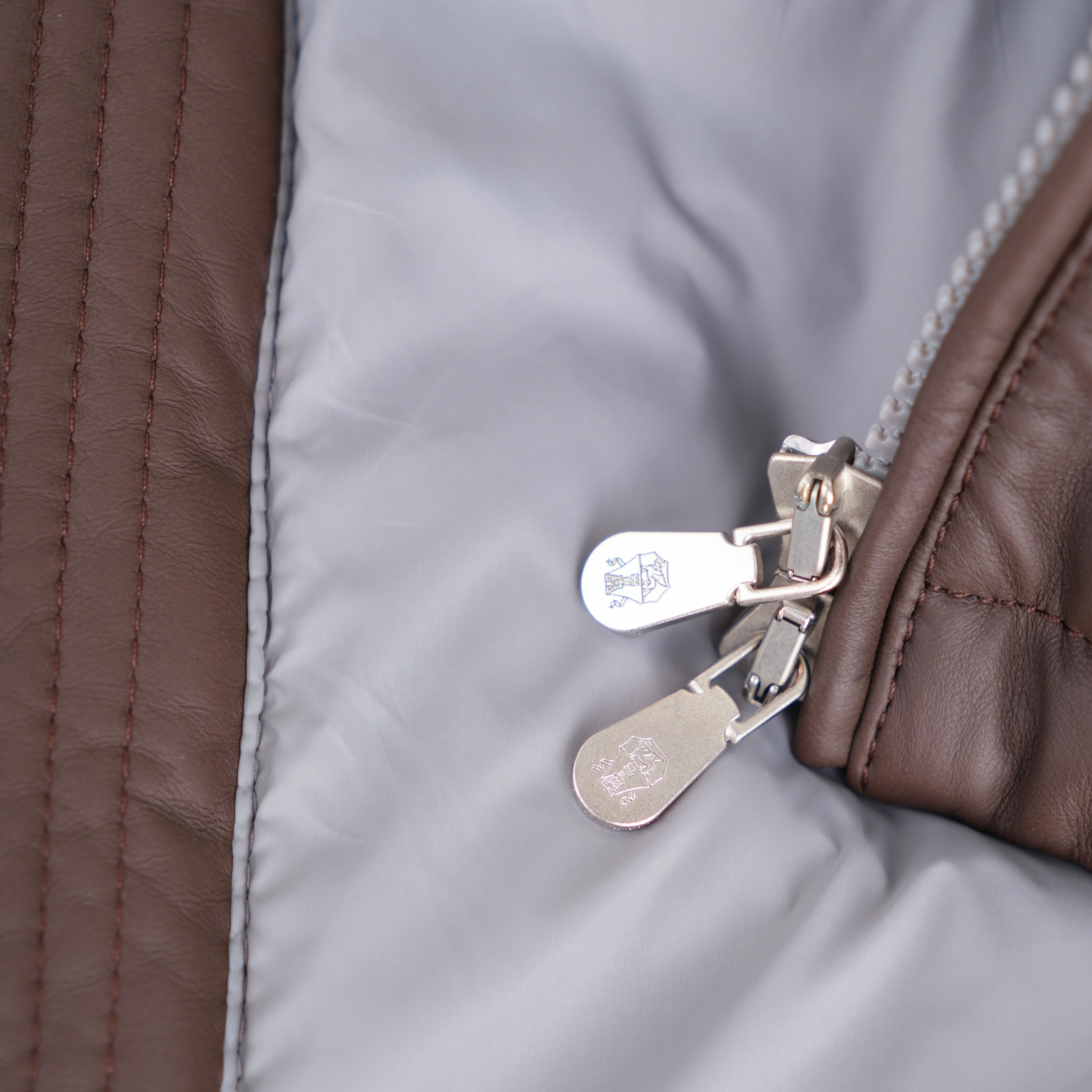 Brown Jacket made of Leather (3XL)