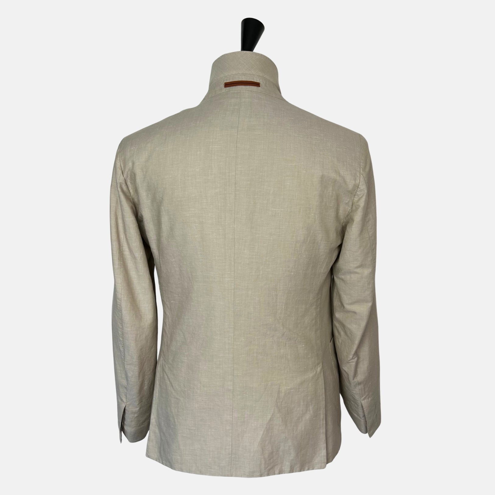 Ecru Blazer made of Cotton/Linen/Silk (EU 48)