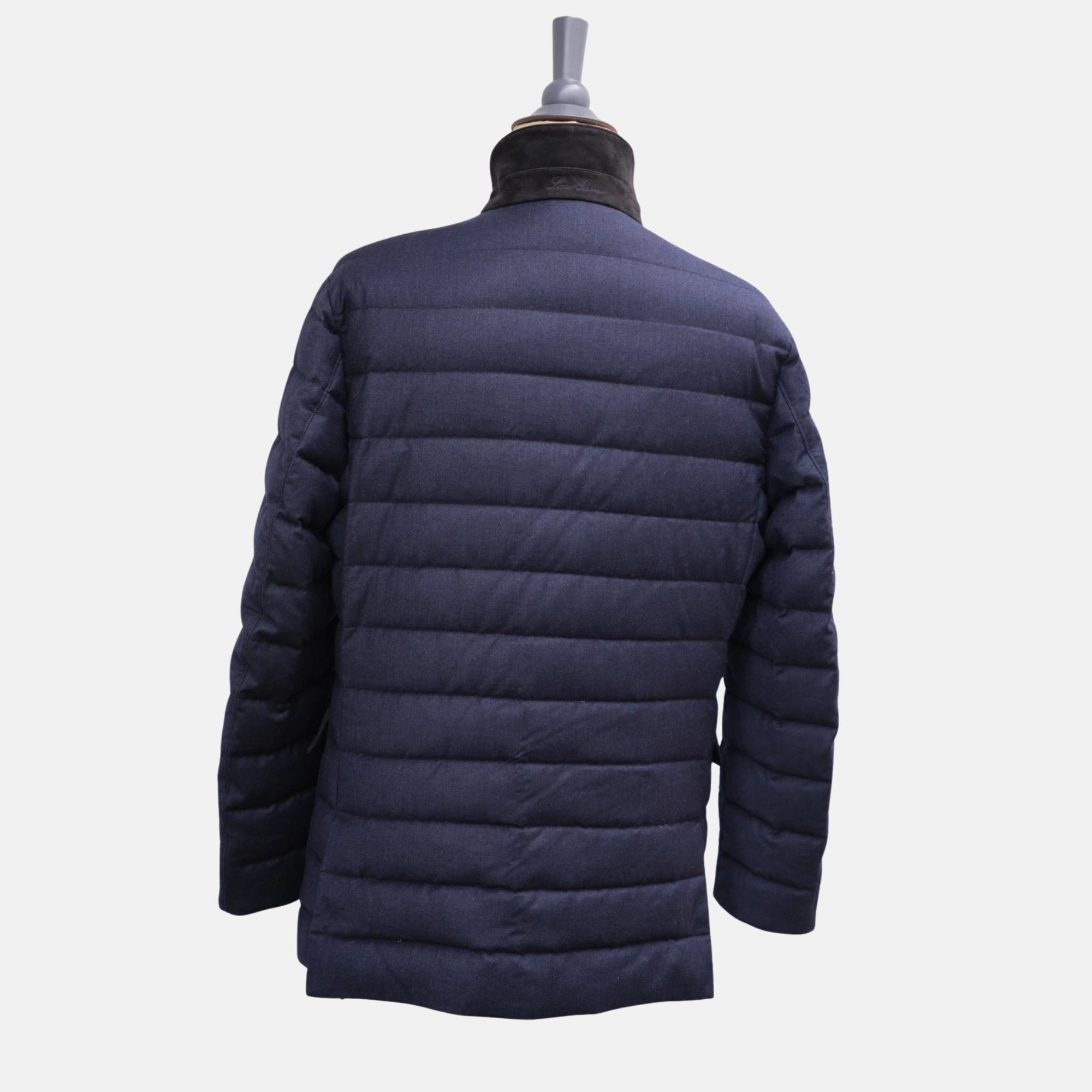 Blue Padded Down Jacket (M)