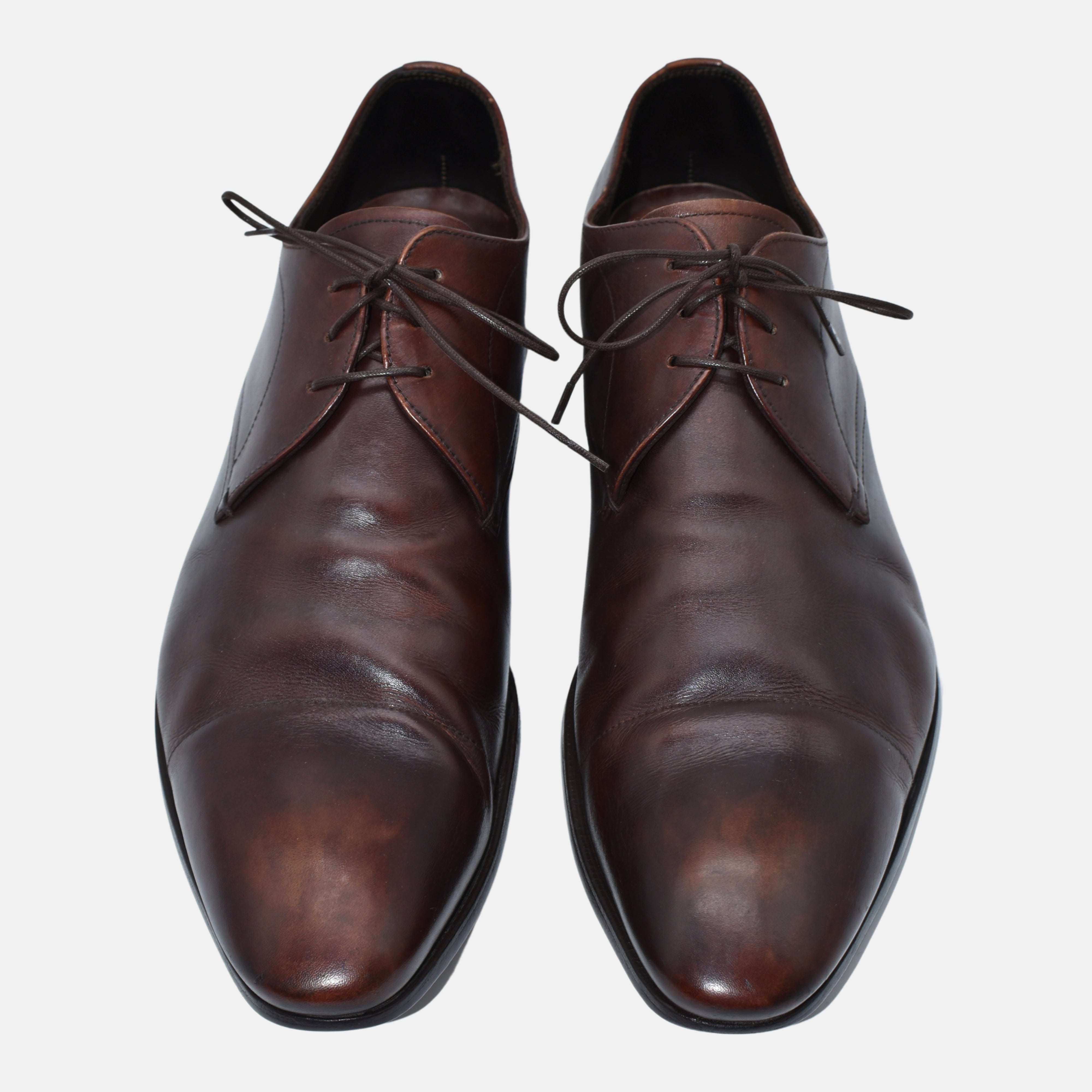 Brown Shoes made of Leather (EU 43.5)