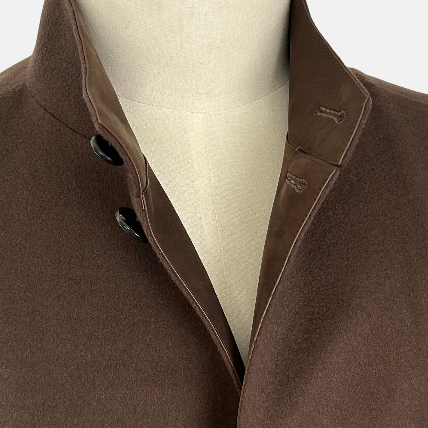 Brown "Il Conti" Cashmere Jacket (EU 52)