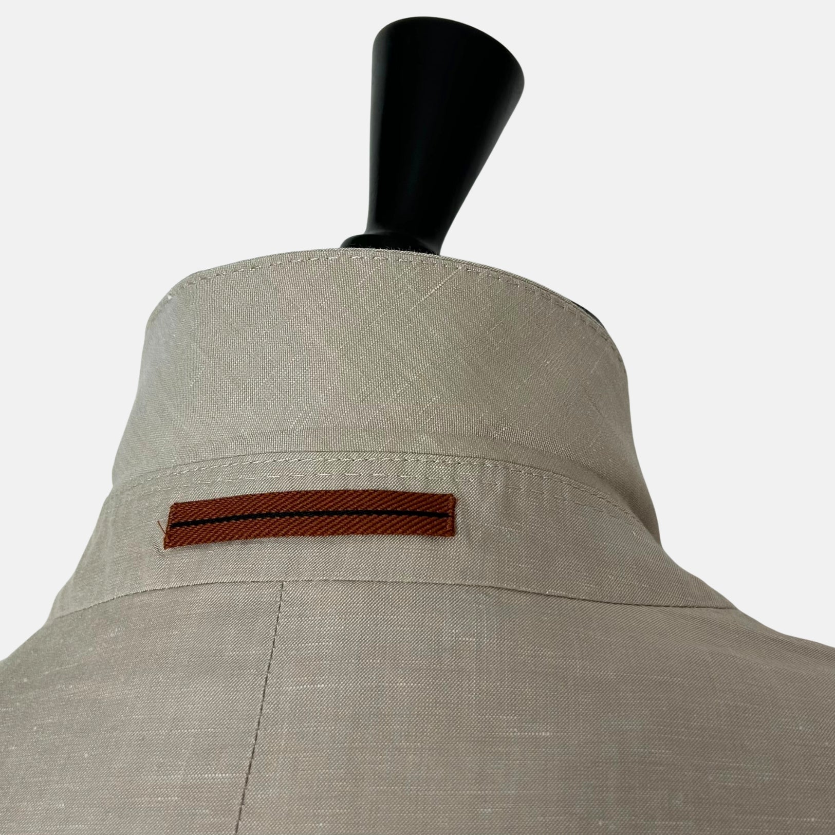 Ecru Blazer made of Cotton/Linen/Silk (EU 48)