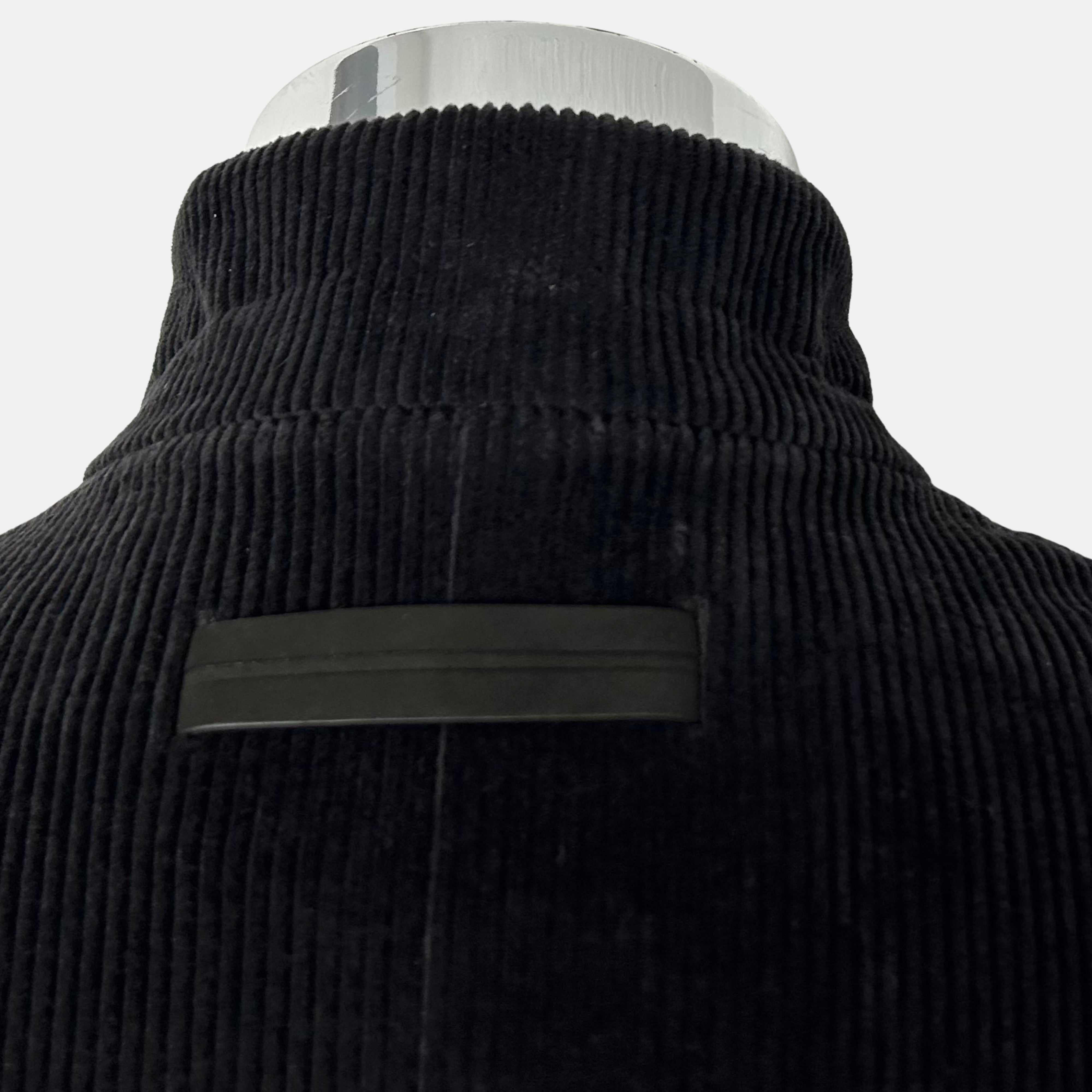Black Il Conte Corduroy Cashco Jacket (EU 46)