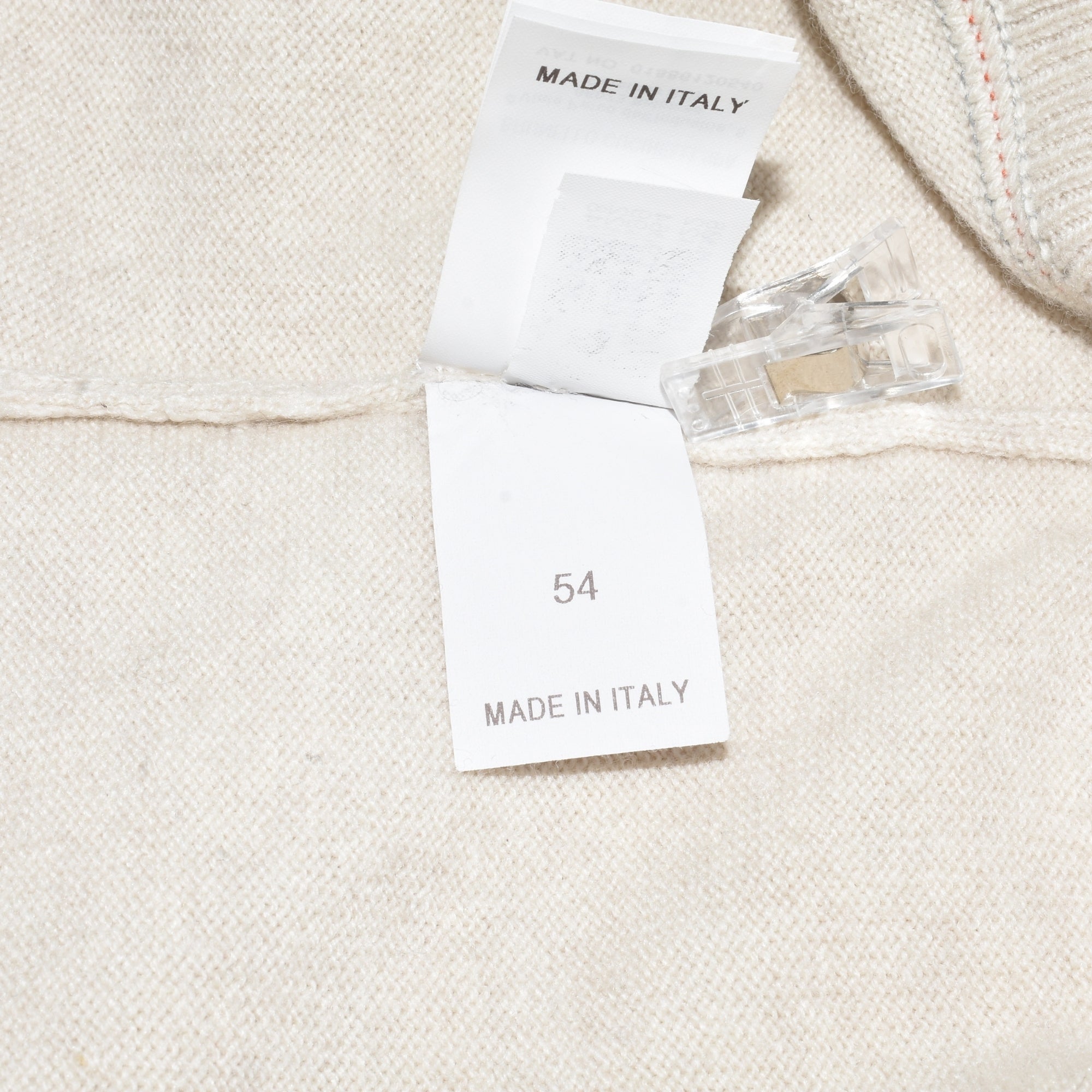 Beige Sweater made of Wool/Cashmere/Silk ( EU 54)