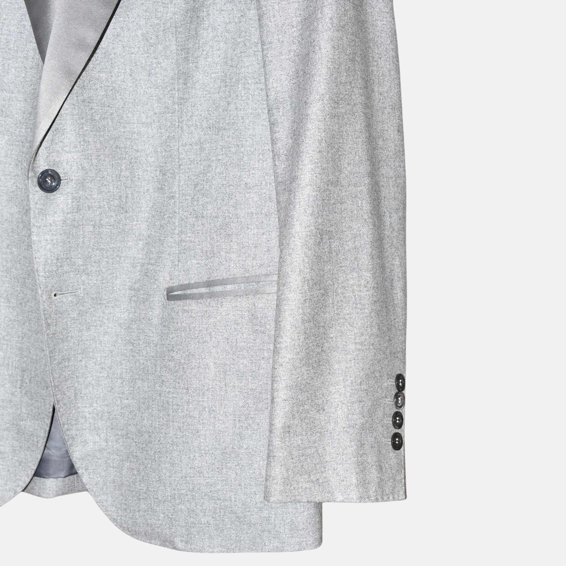 Gray Dinner Jacket made of Wool (EU 50)