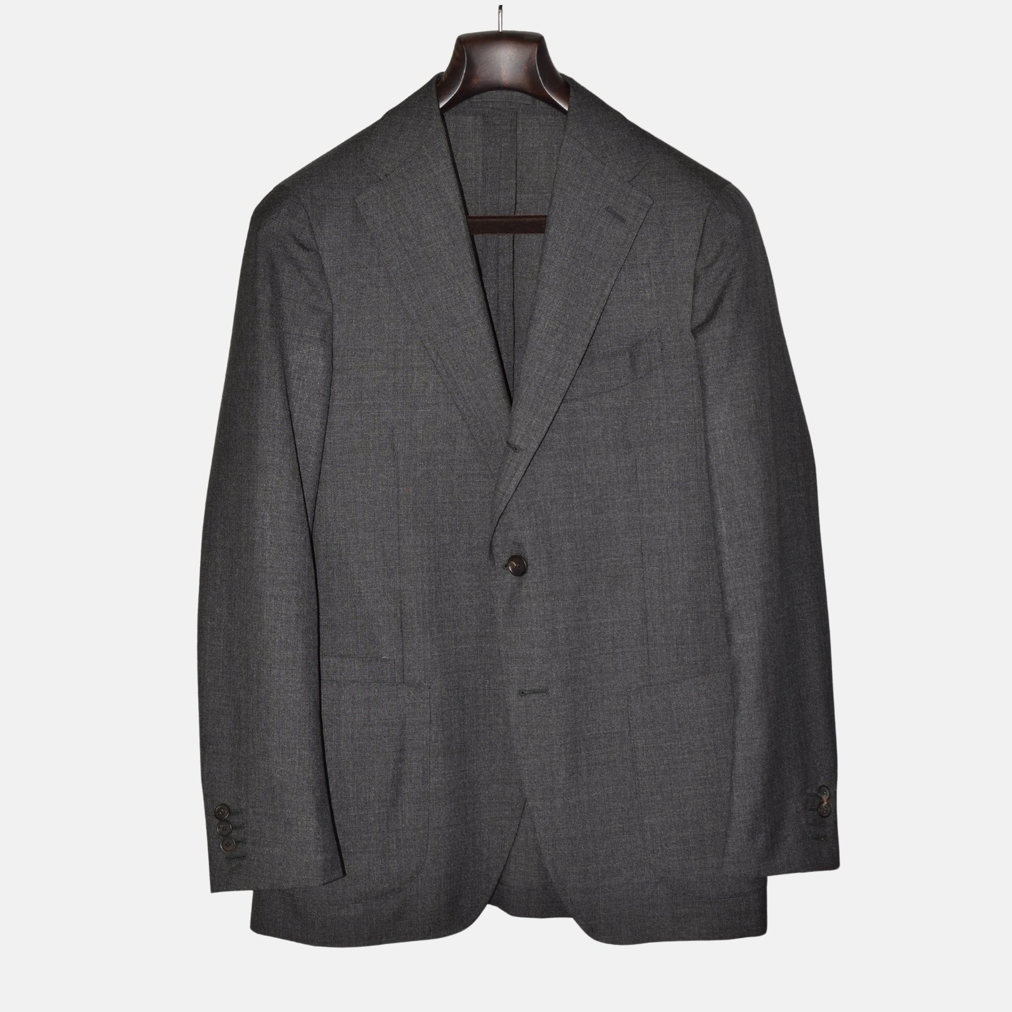 Anthracite Suit made of Wool (EU 50)