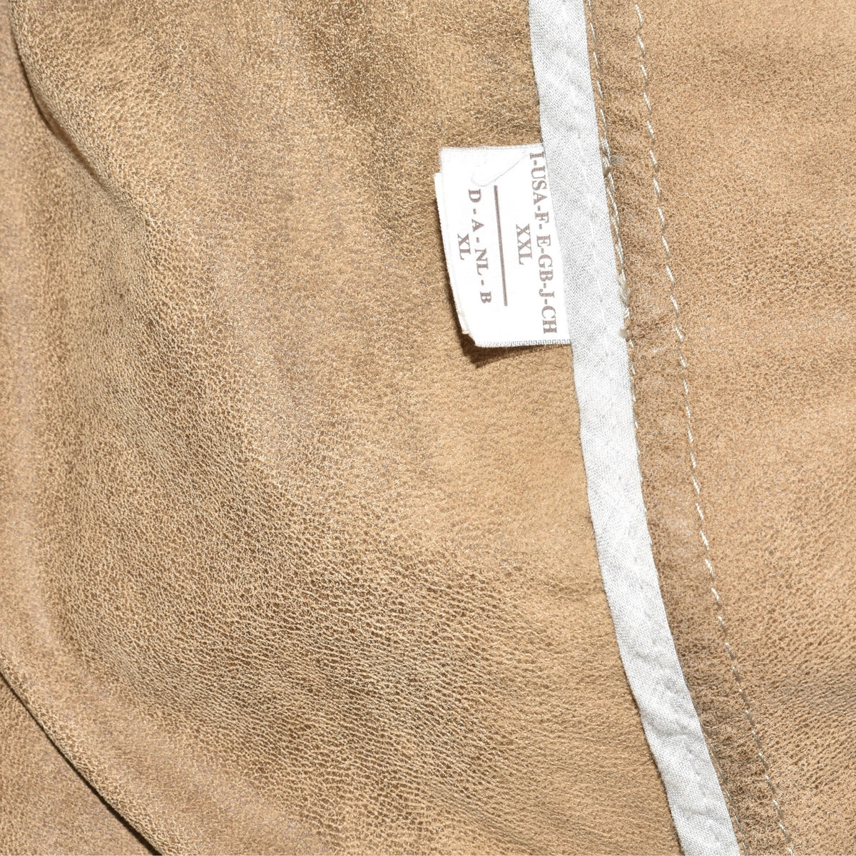 Beige Suede Jacket (XL)