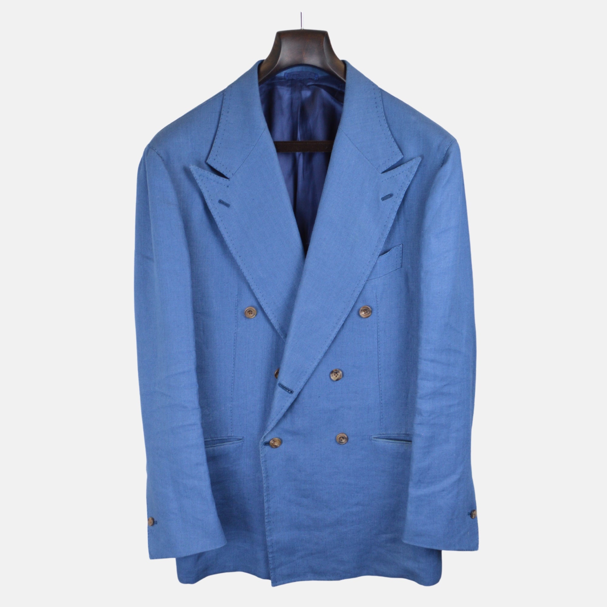 Blue Suit made of Linen (EU 54)