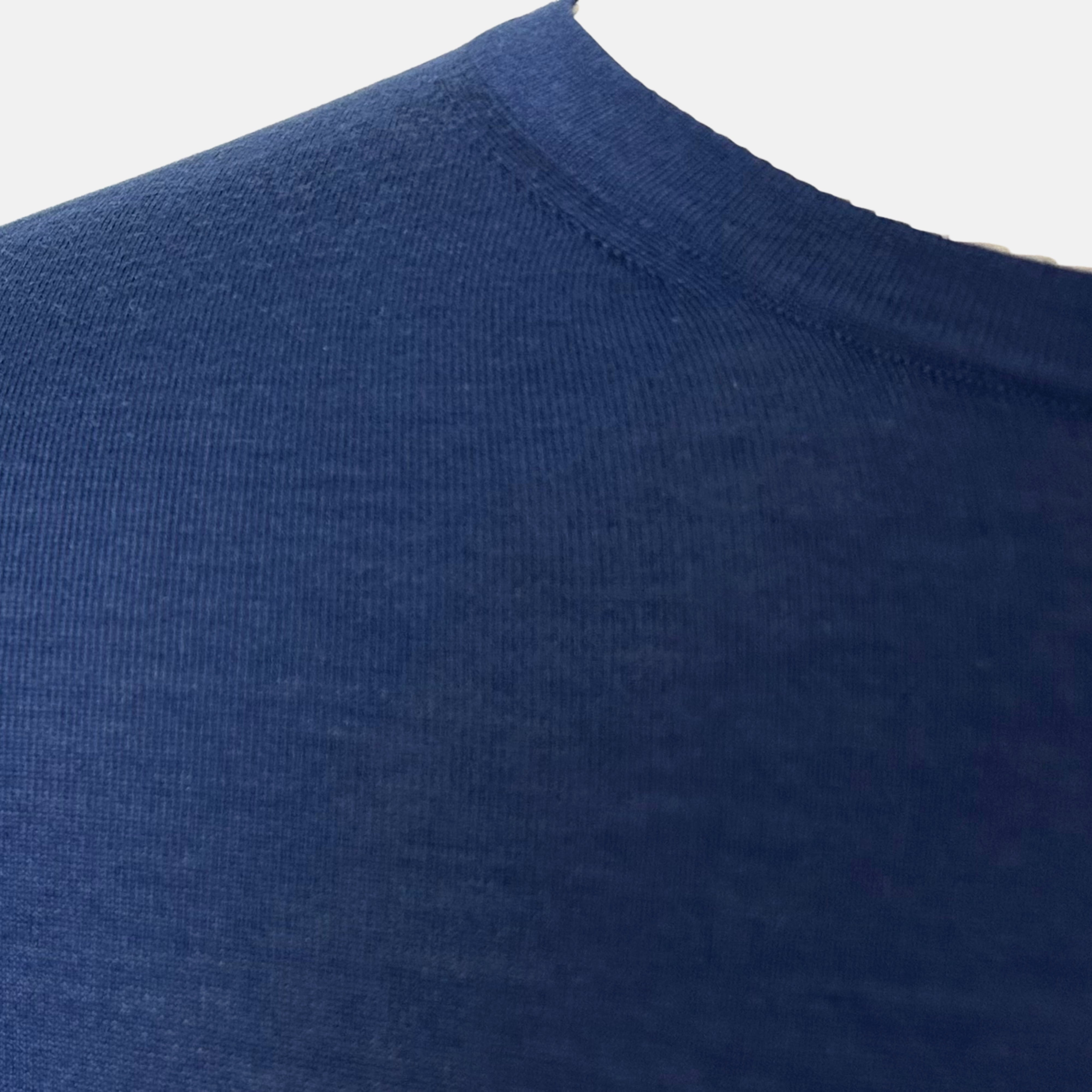 Blue Cashseta Sweater made of Cashmere/Silk (EU 48)