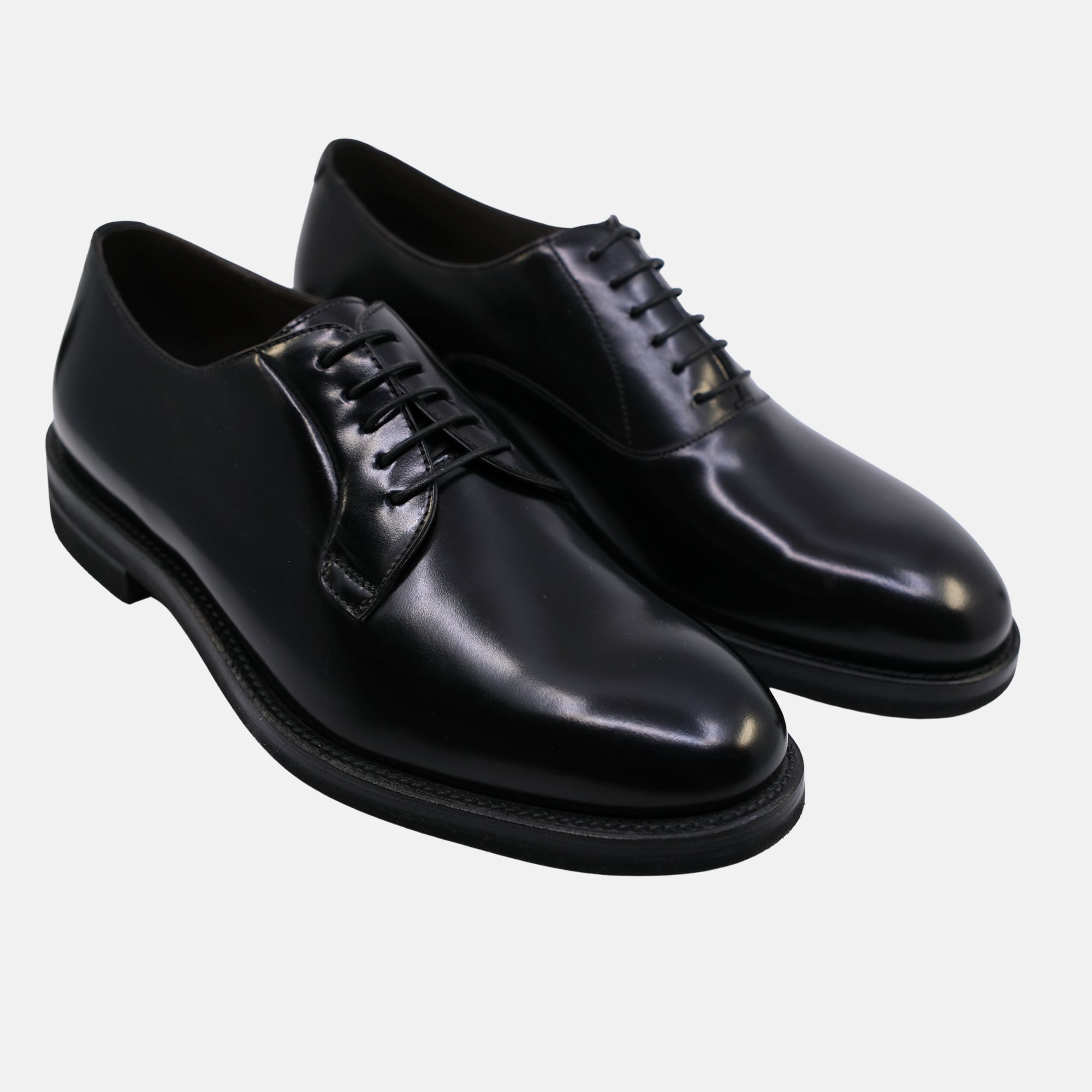 Black Shoes made of Leather (EU 42)