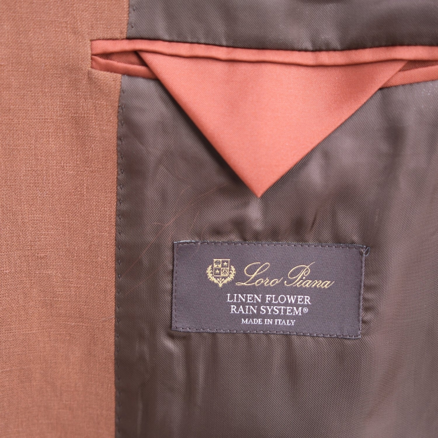 Brown Linen Blazer (EU 54)