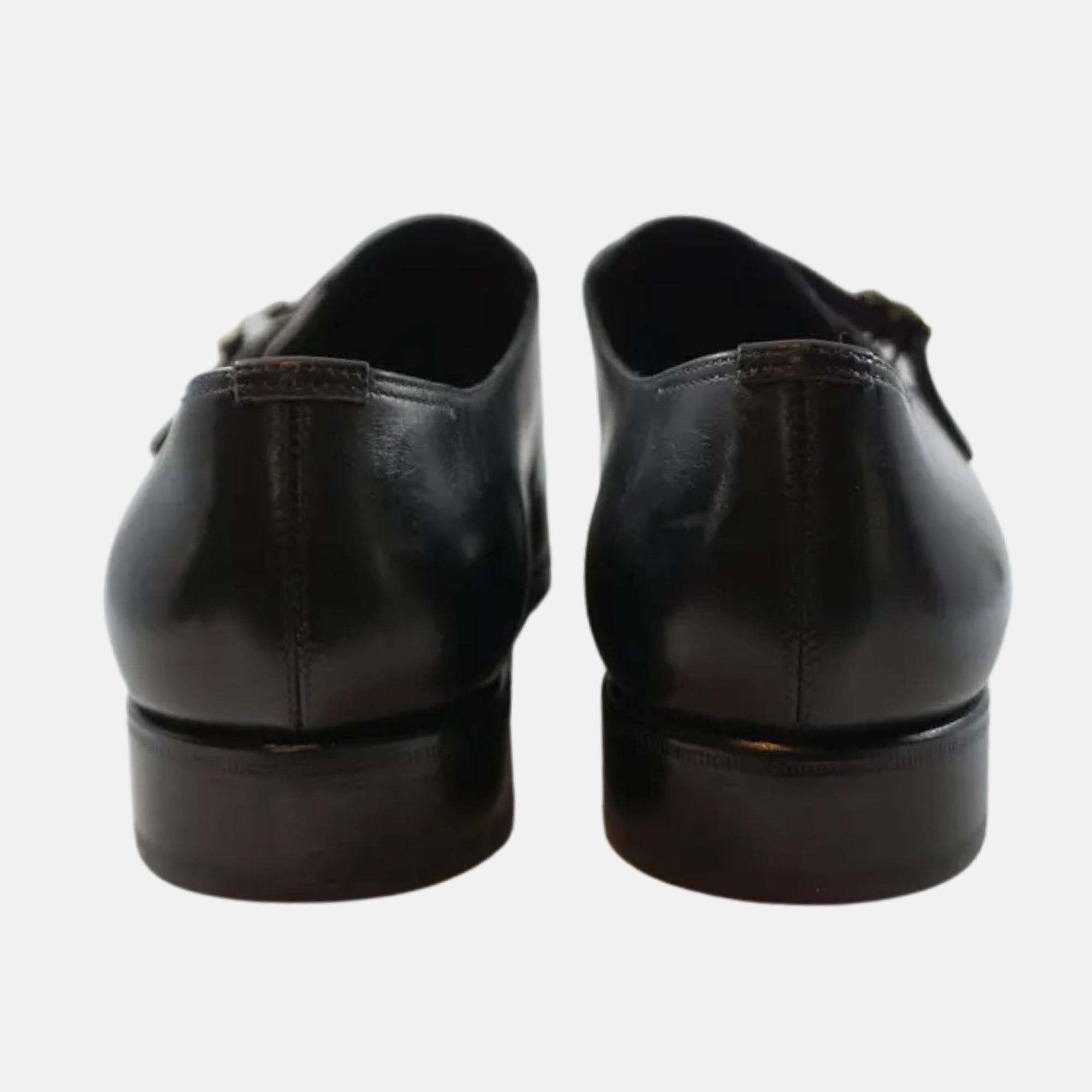 Black Shoes made of Leather (EU 46)