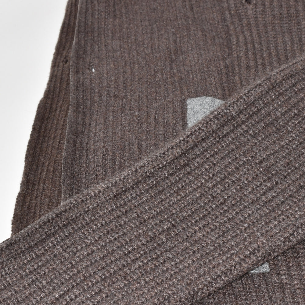 Brown Double Breasted Cashmere Cardigan (EU 48)