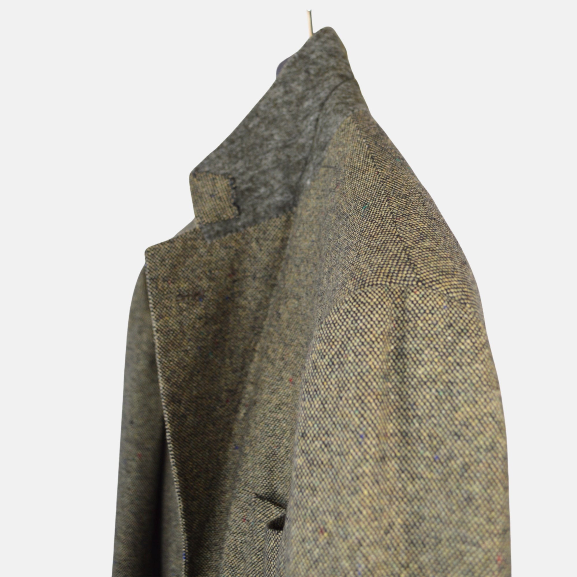 Olive Patterned Blazer made of Cashmere (EU 52)