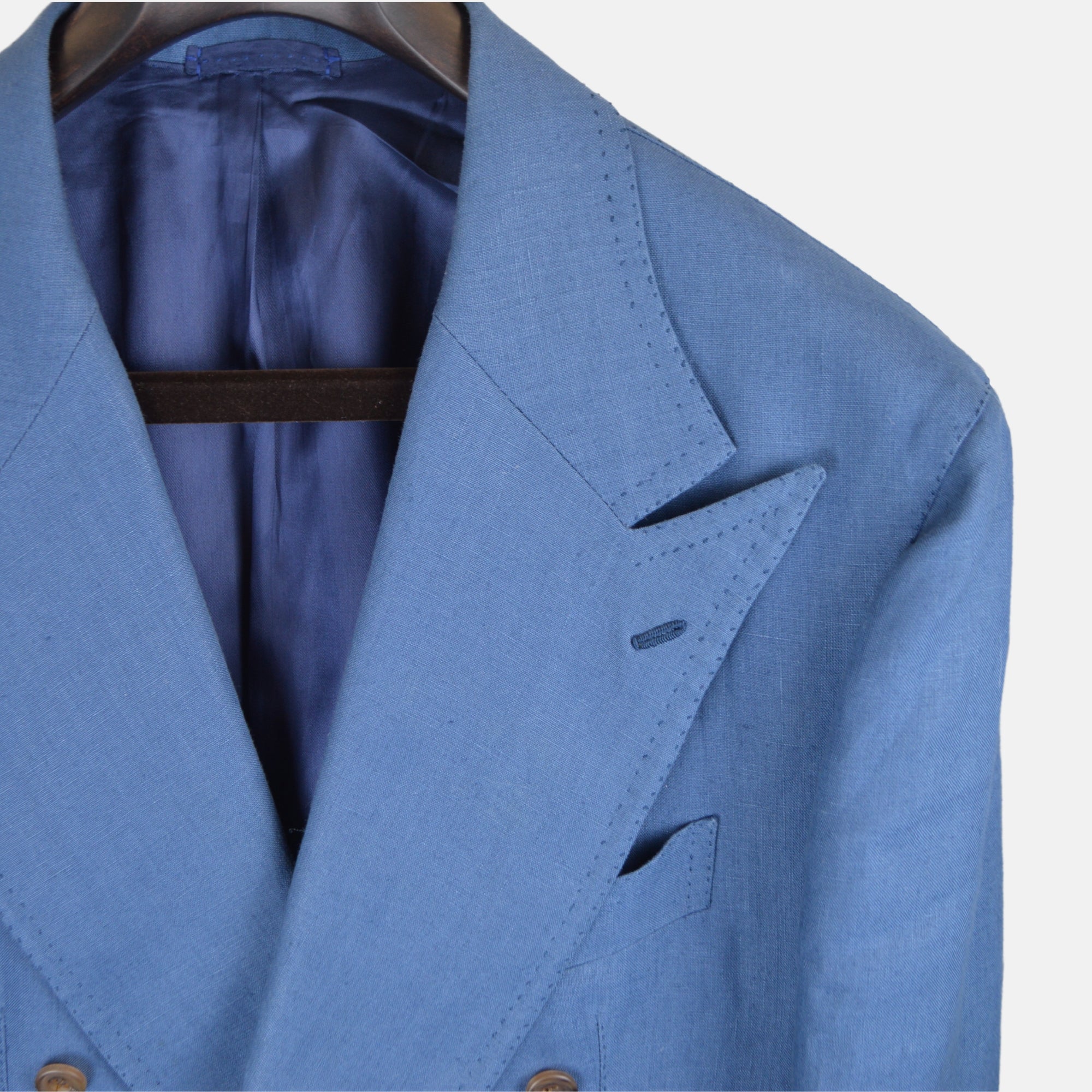 Blue Suit made of Linen (EU 54)