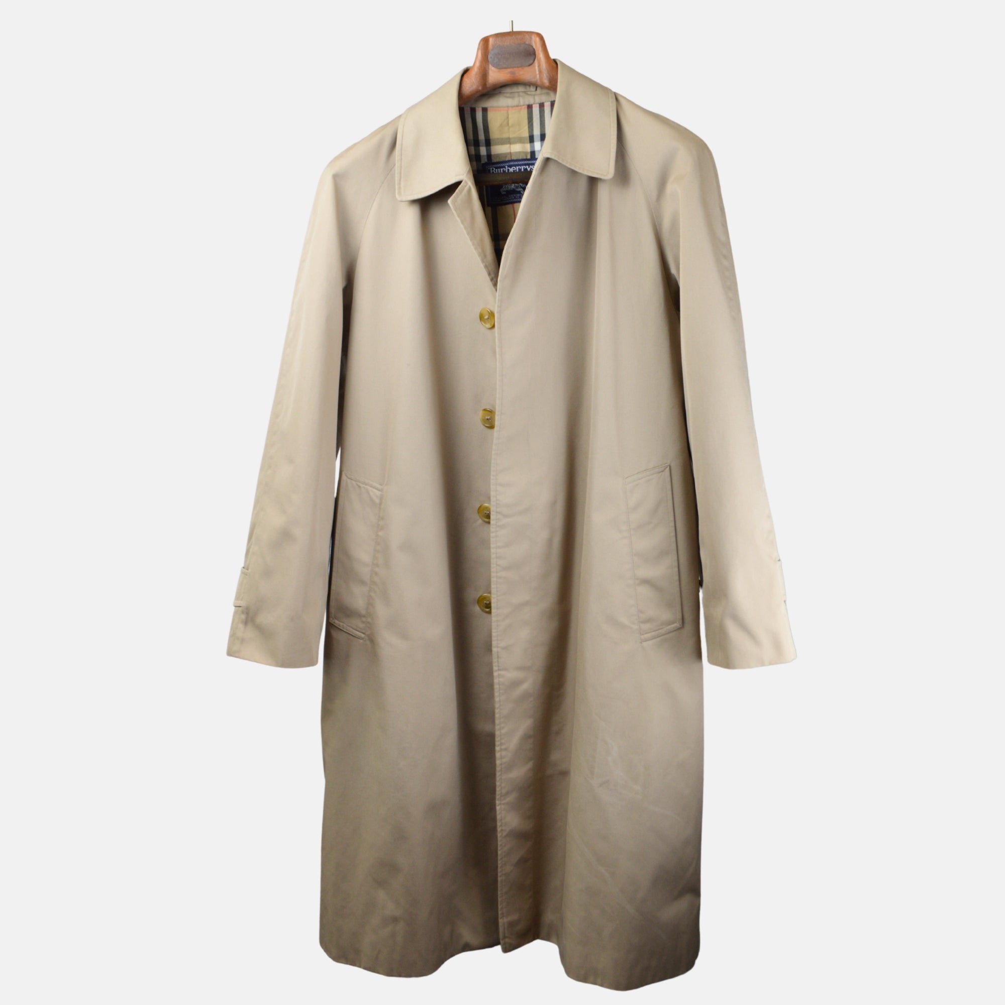 Beige Coat made of Cotton (50)