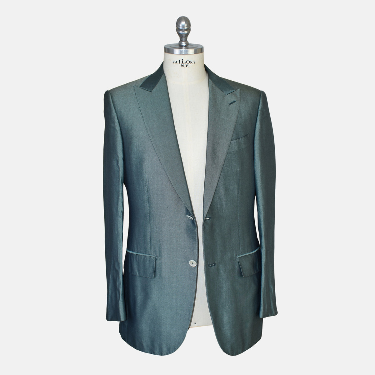 Green Blazer made of Silk (EU 50)