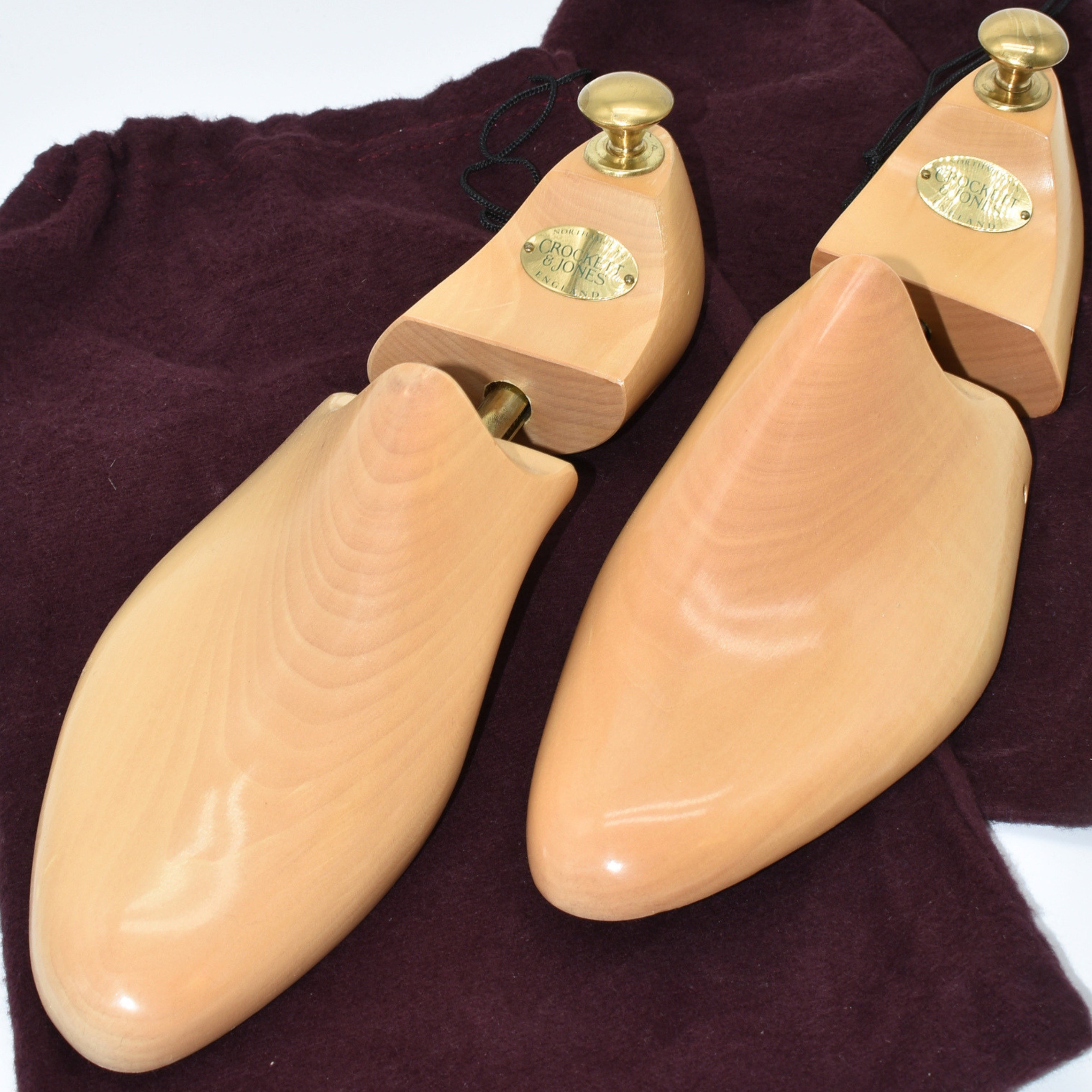 Bordeaux Budapester Shoes made of Leather (EU 42,5)