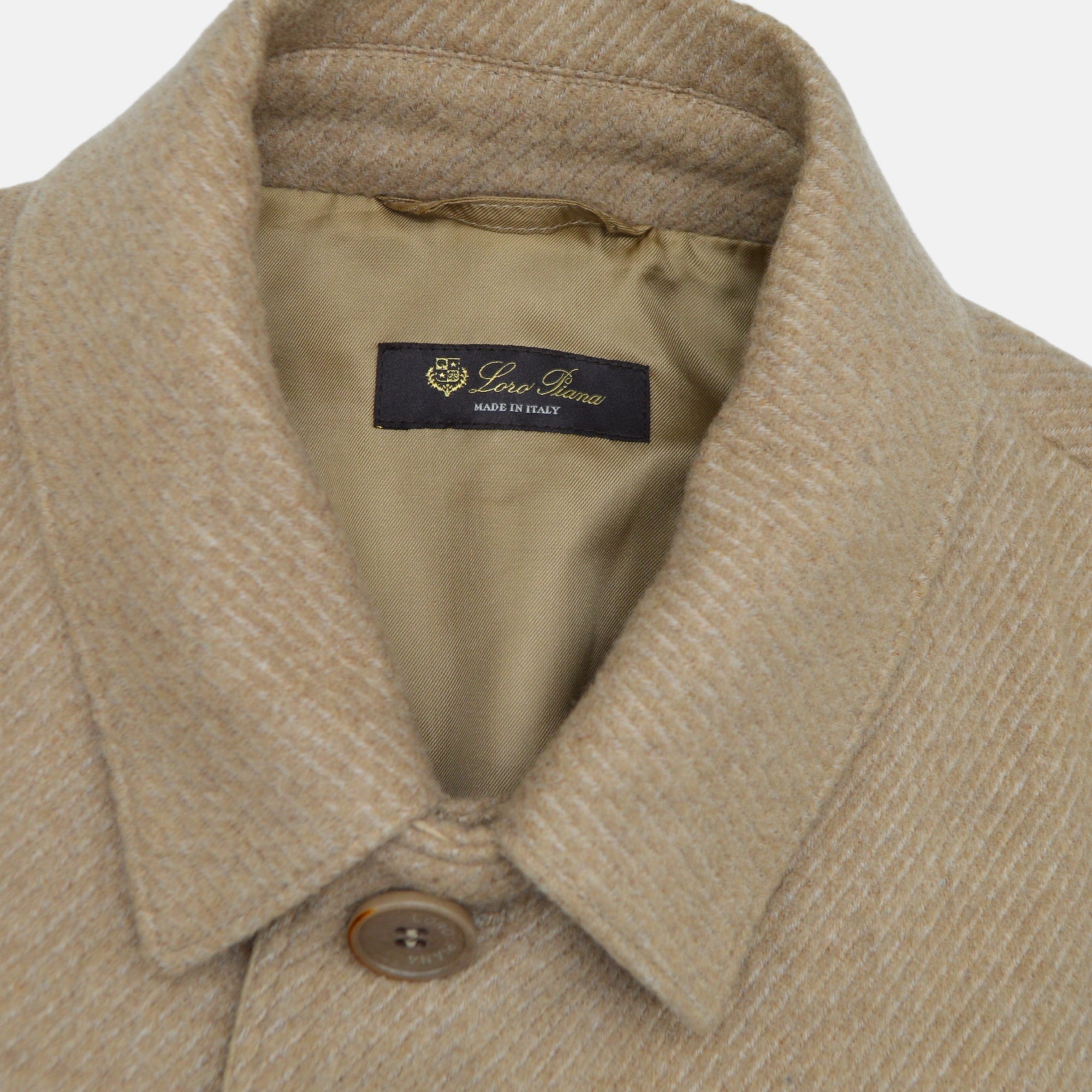 Beige Coat made of VIrgin Wool/Cashmere (S)