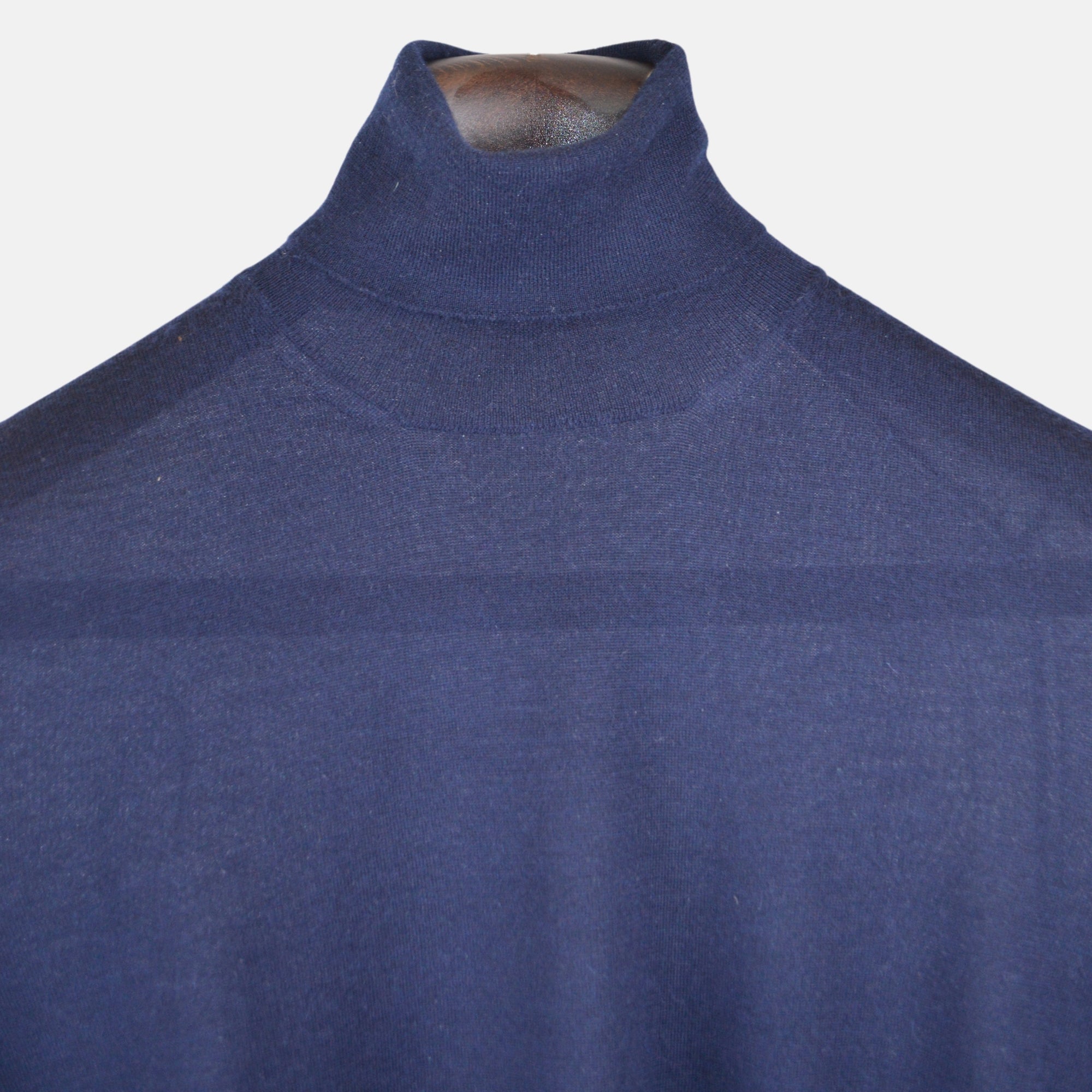 Navy Blue Turtleneck made of Cashmere (EU 46)