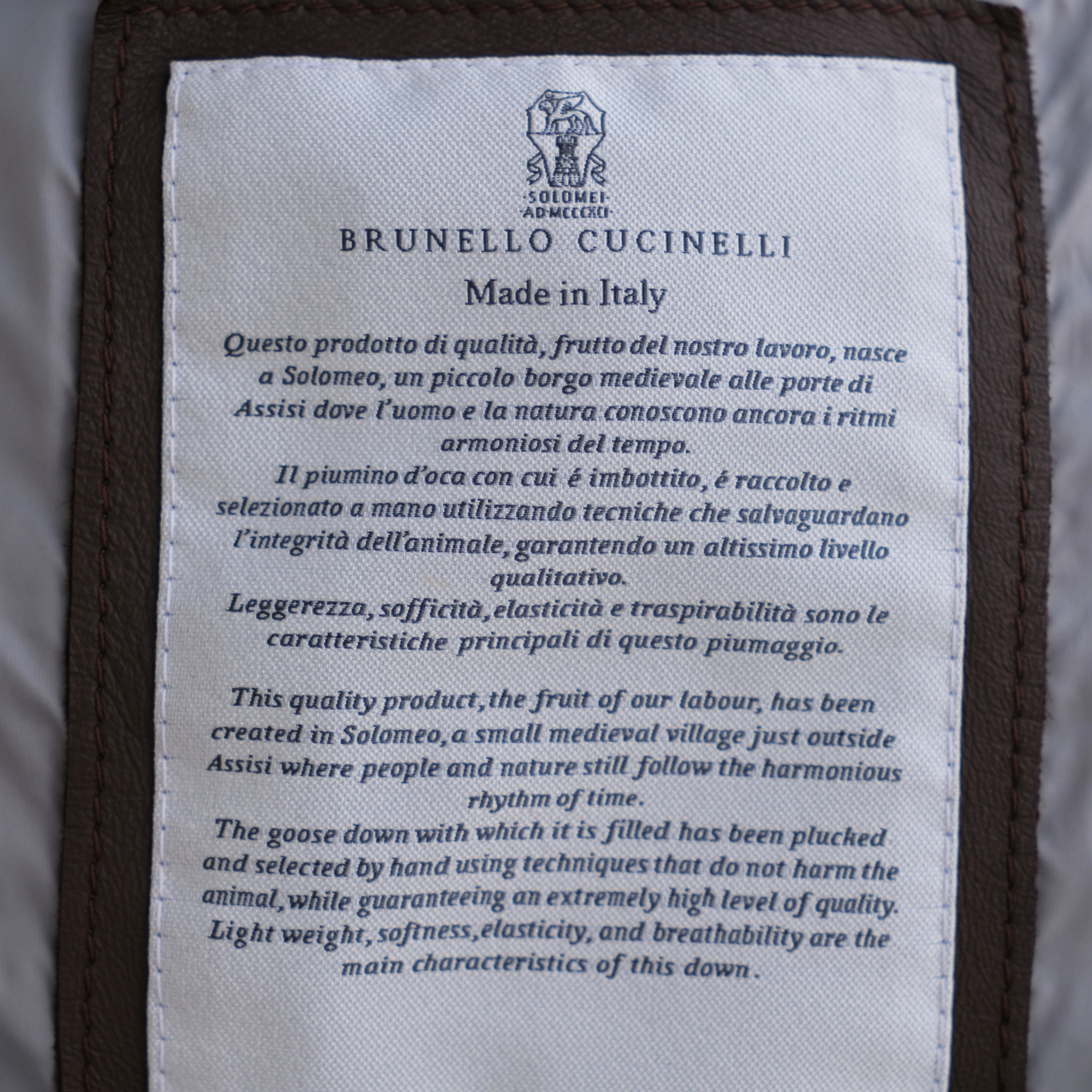 Brown Jacket made of Leather (3XL)