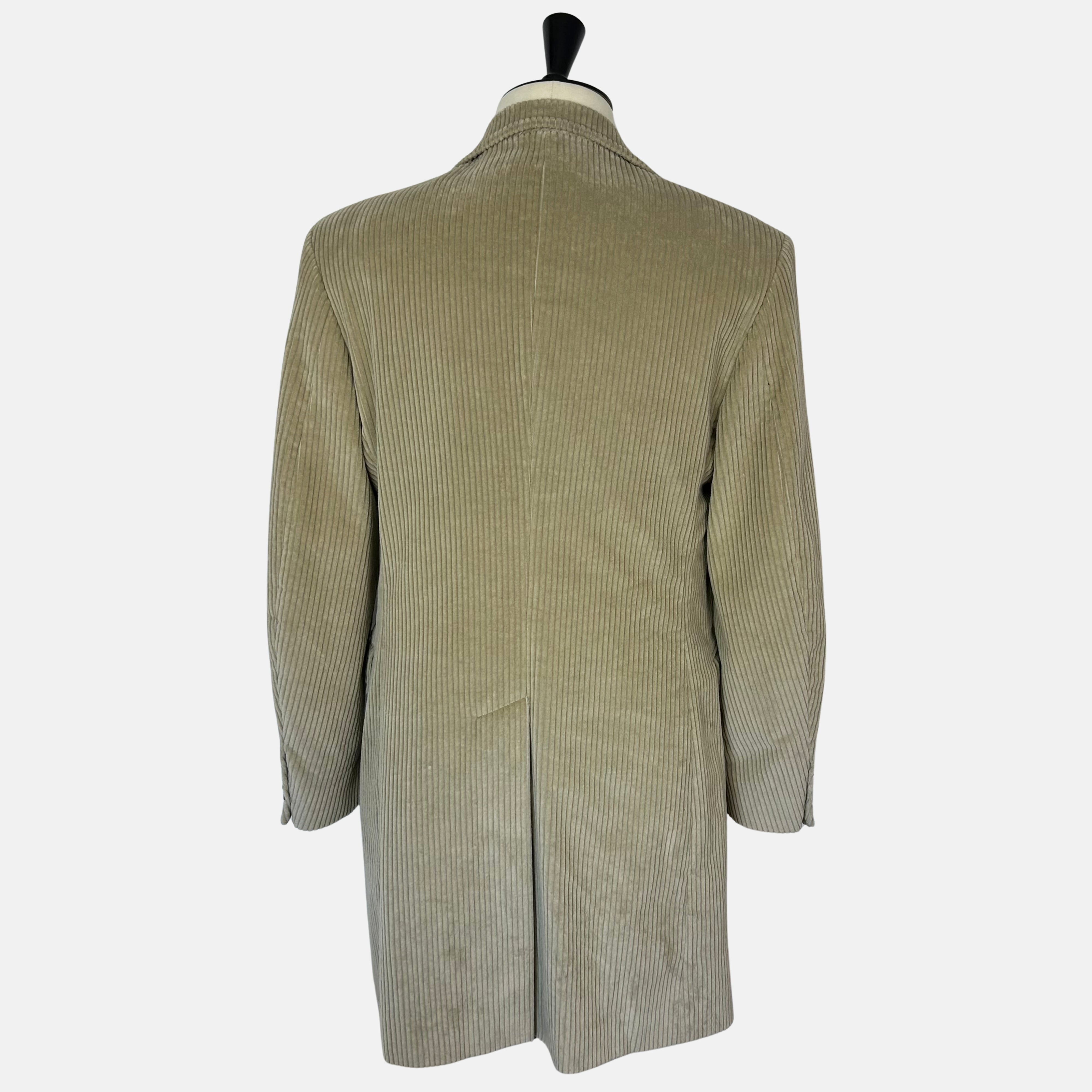 Sand Corduroy Coat made of Cotton (EU 52)