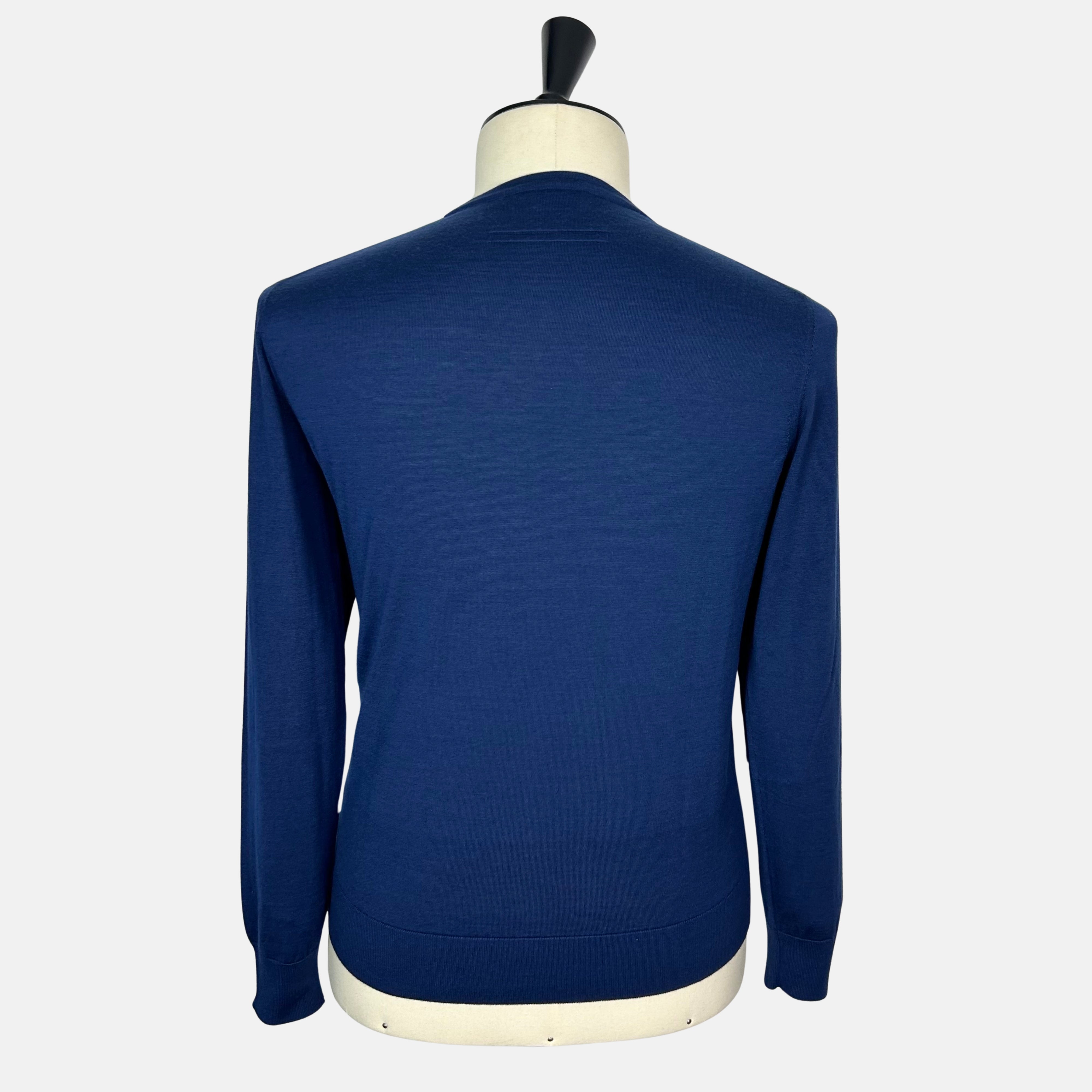 Blue Cashseta Sweater made of Cashmere/Silk (EU 48)