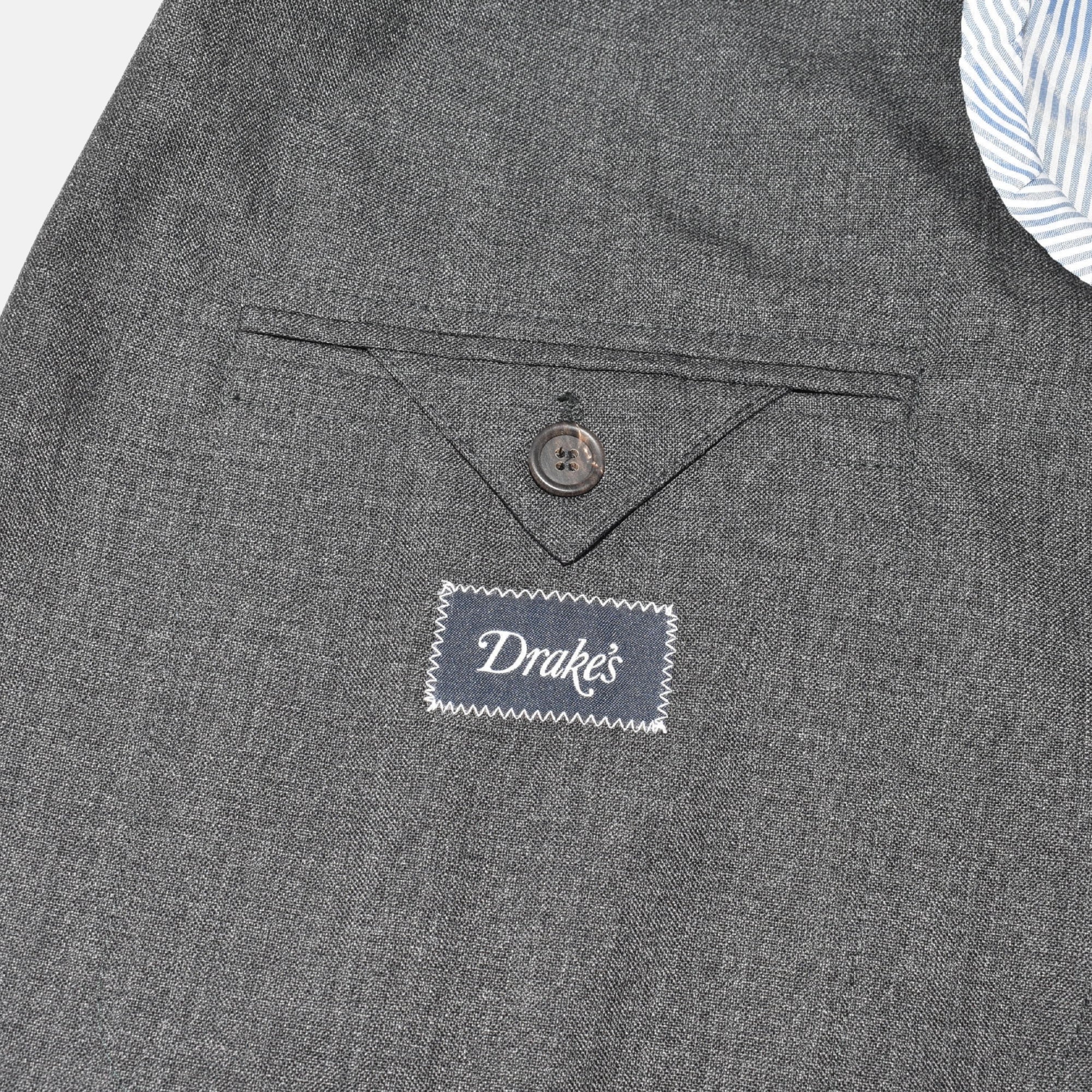 Anthracite Suit made of Wool (EU 50)