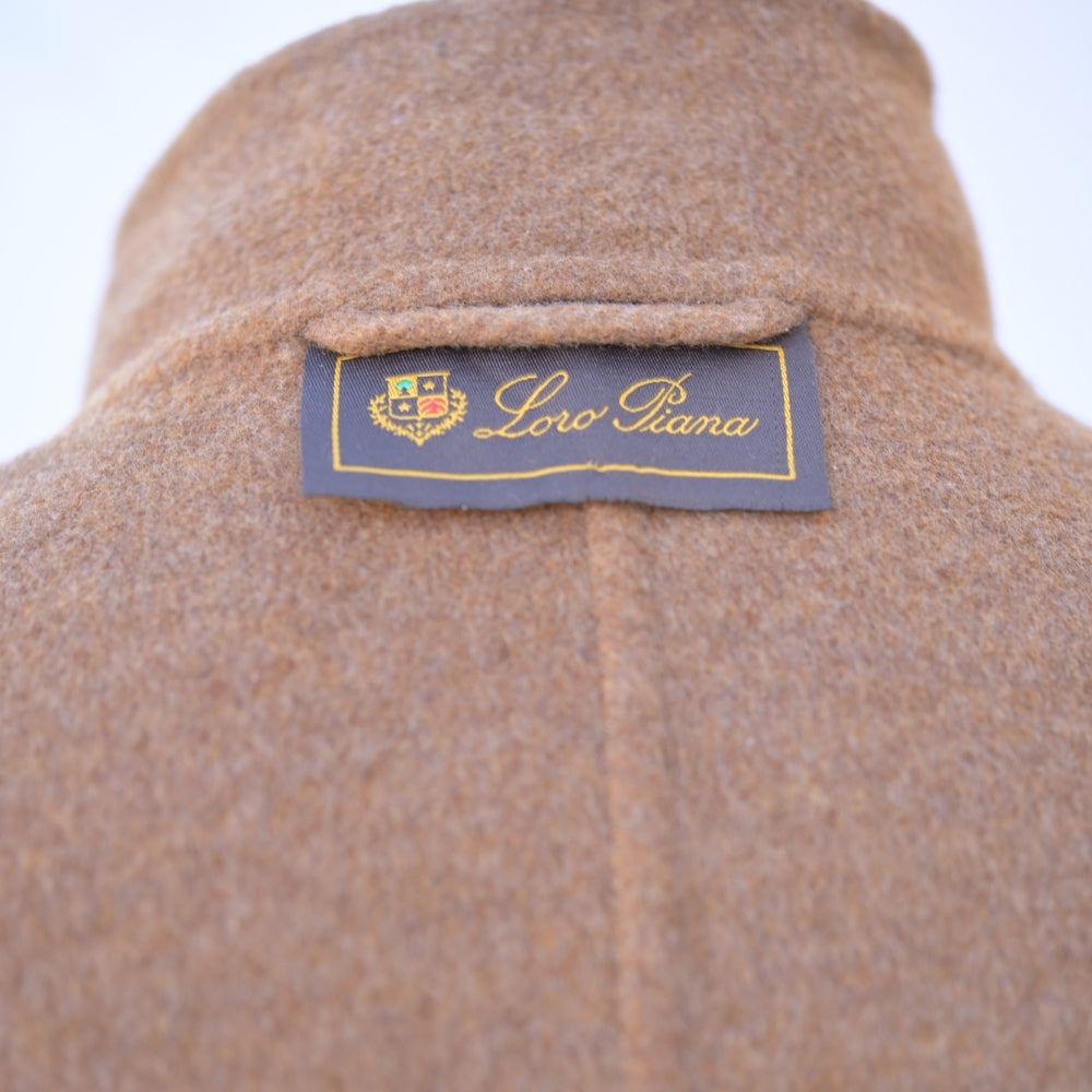 Grey/Brown Cashmere Jacket (EU 50)