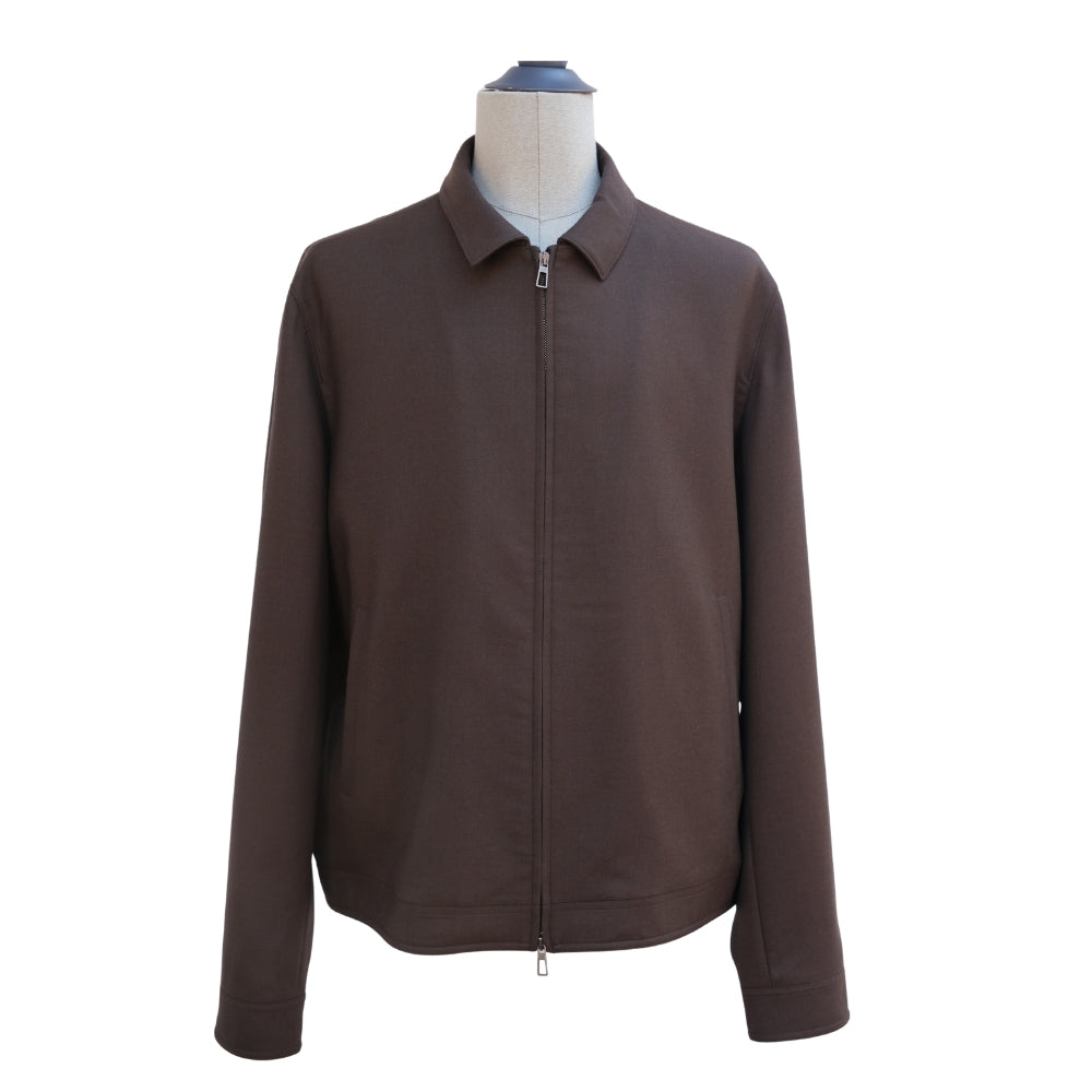 Brown Blouson made of Wool (Gift of Kings) (3XL)