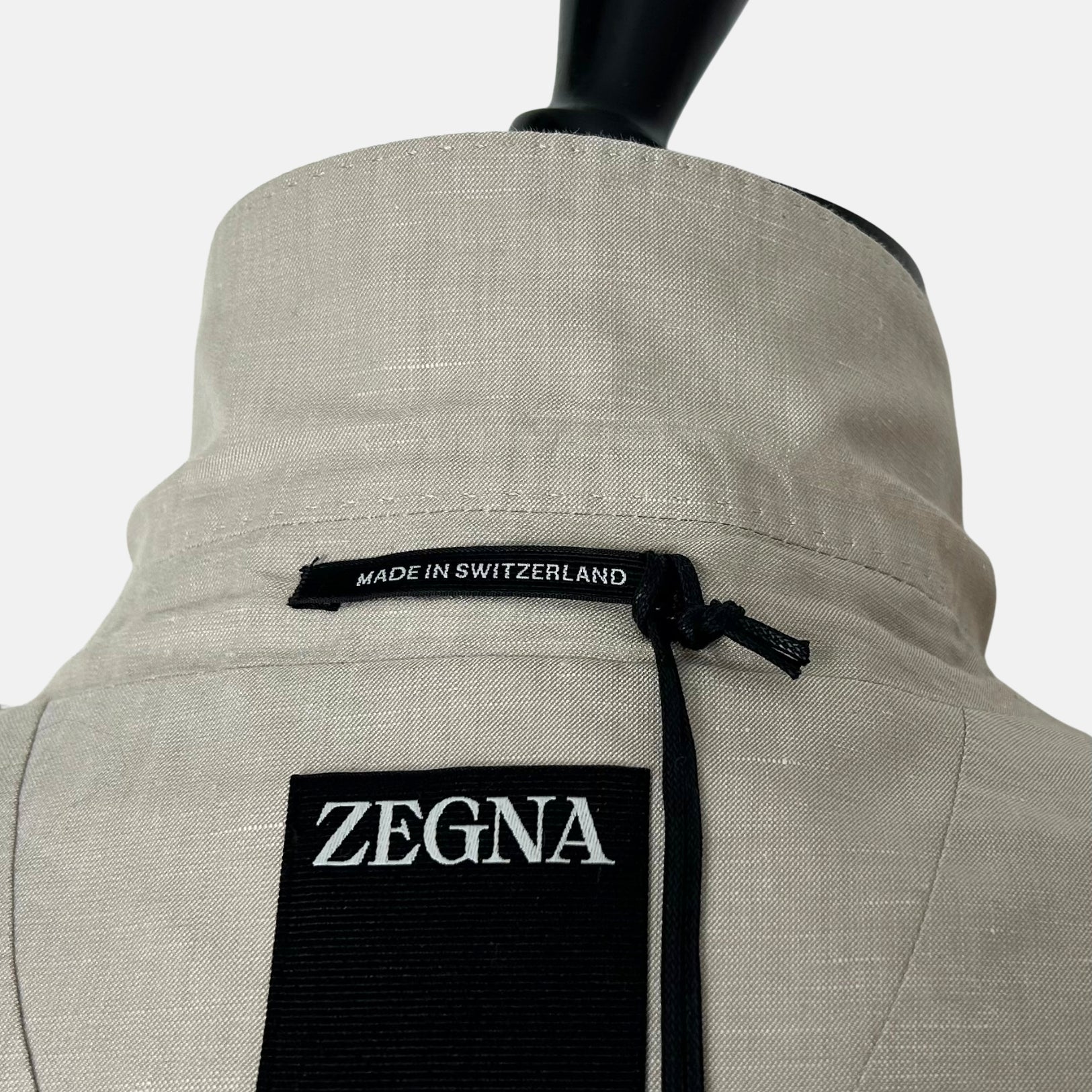 Ecru Blazer made of Cotton/Linen/Silk (EU 48)