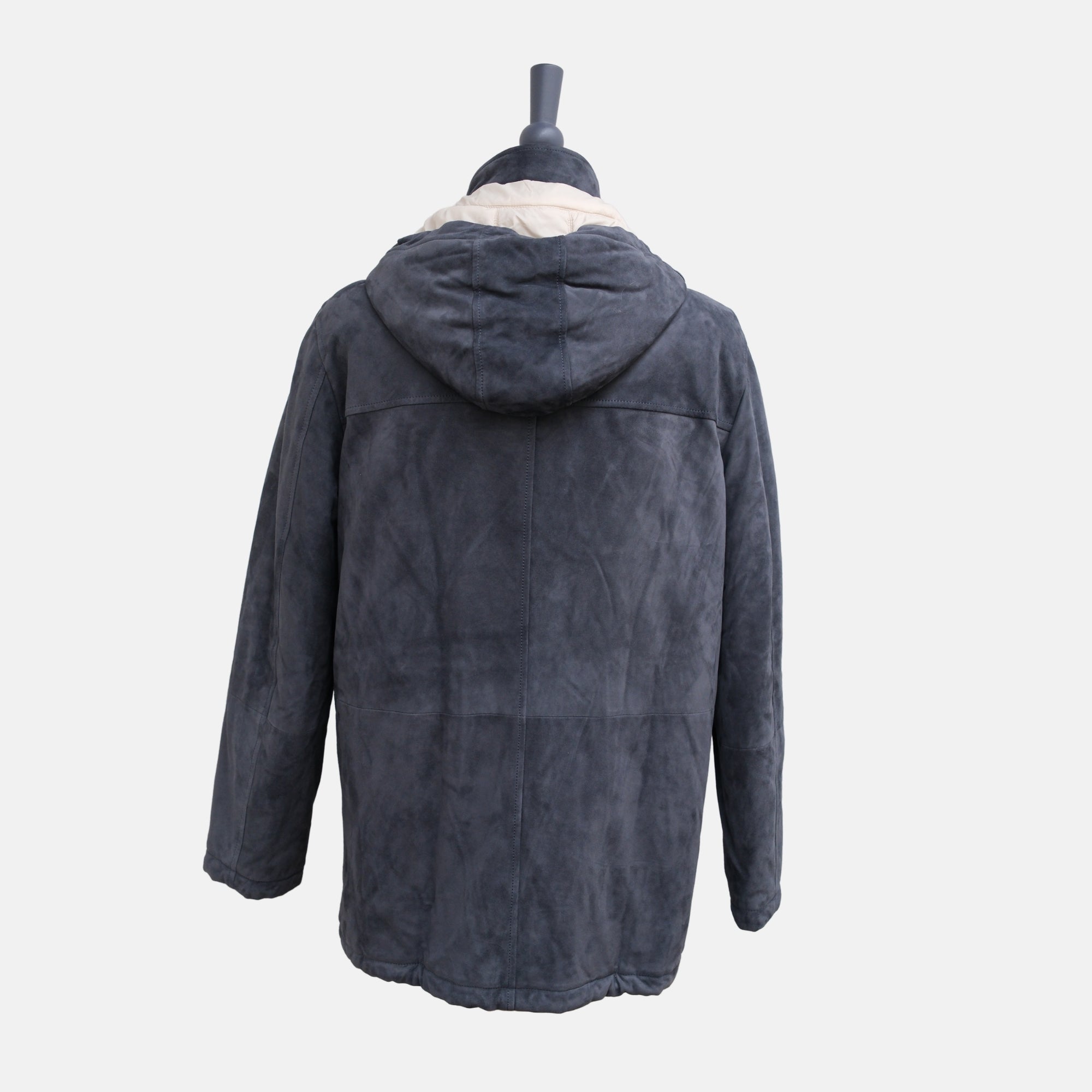 Blue Suede Parka (M)