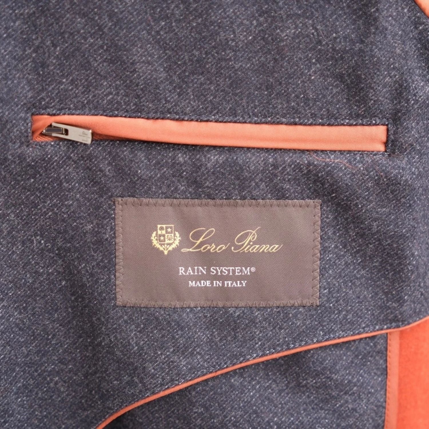 Blue "Caldwell" Peacoat made of Virgin Wool/Cashmere (XL)