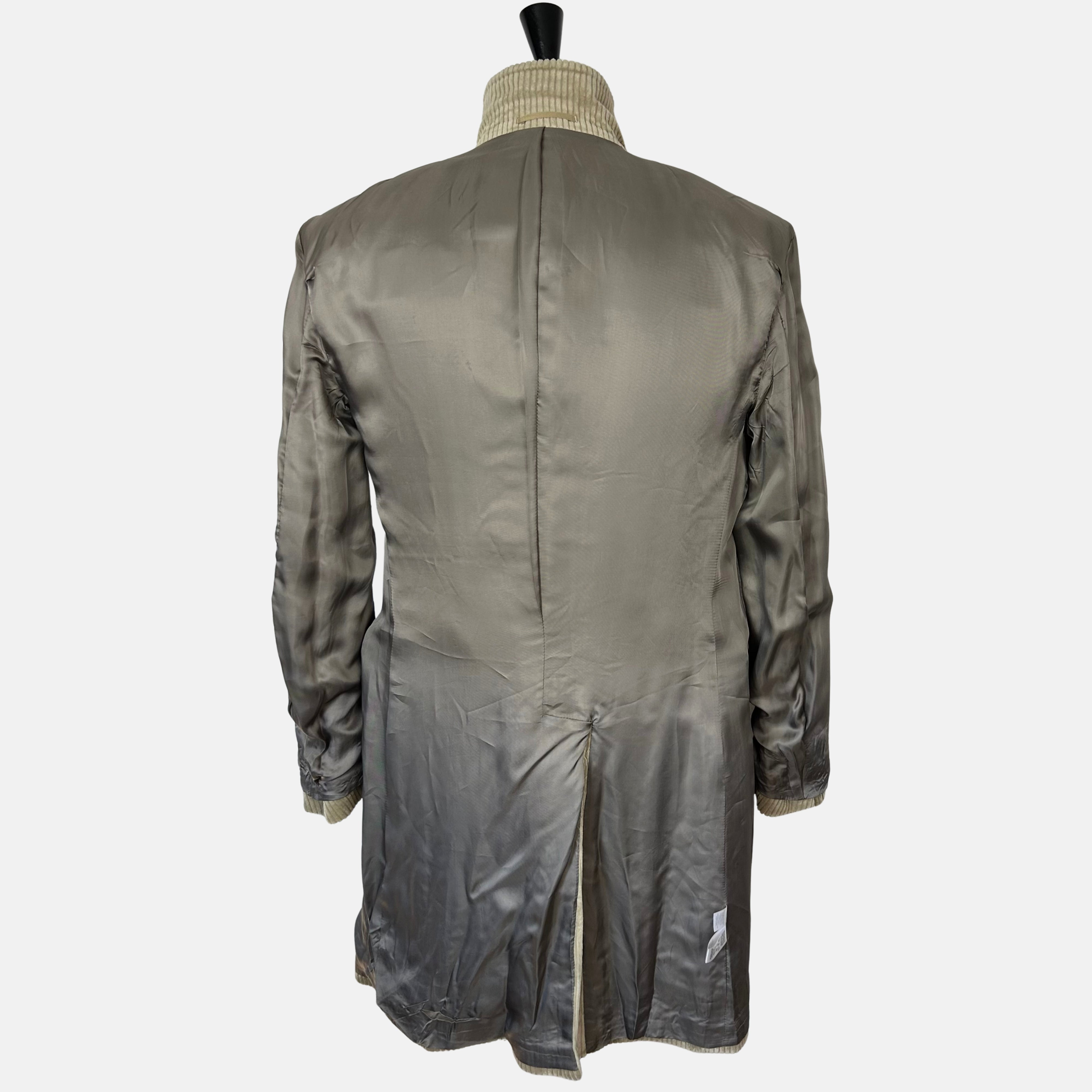 Sand Corduroy Coat made of Cotton (EU 52)