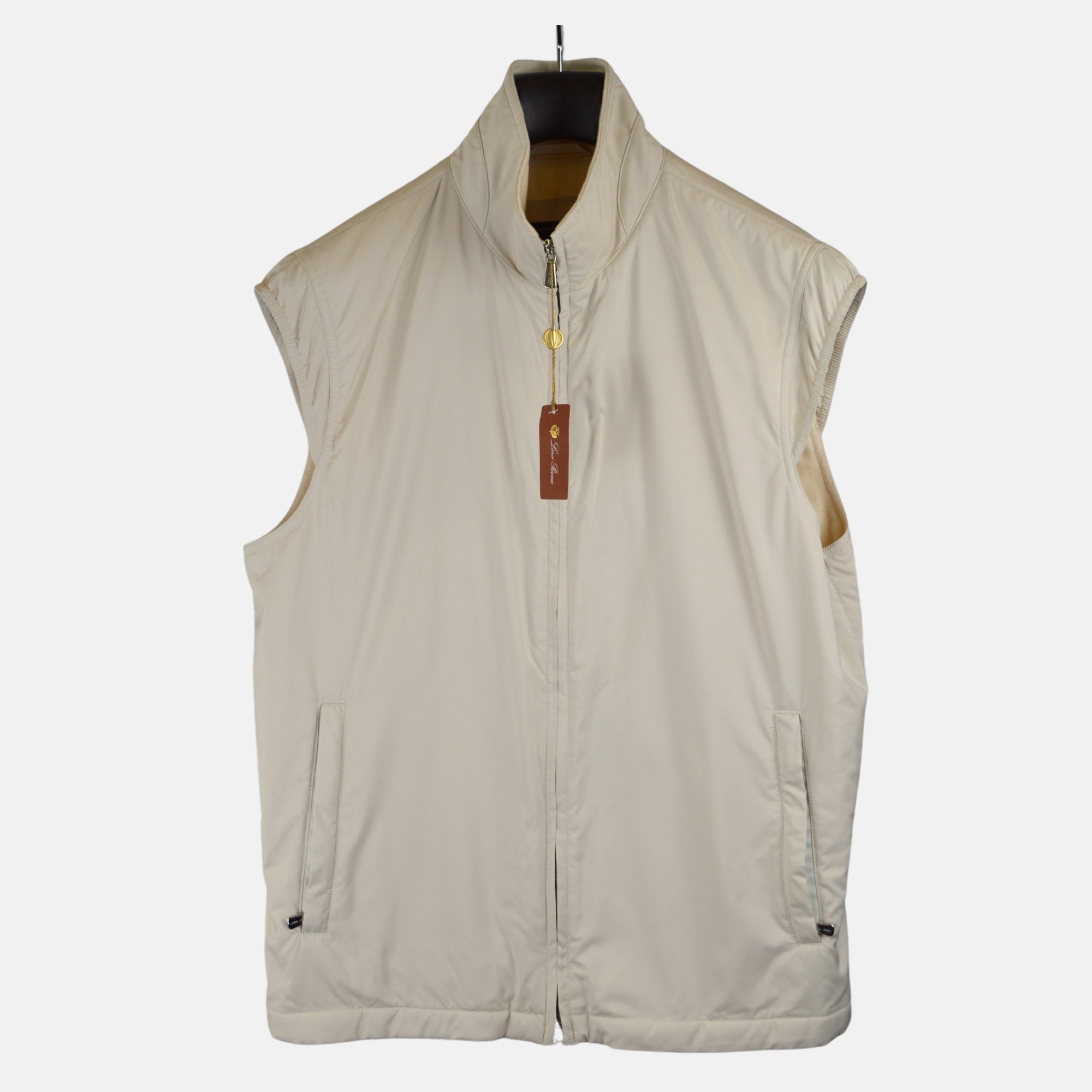 Cream Vest made of Polyester (L)