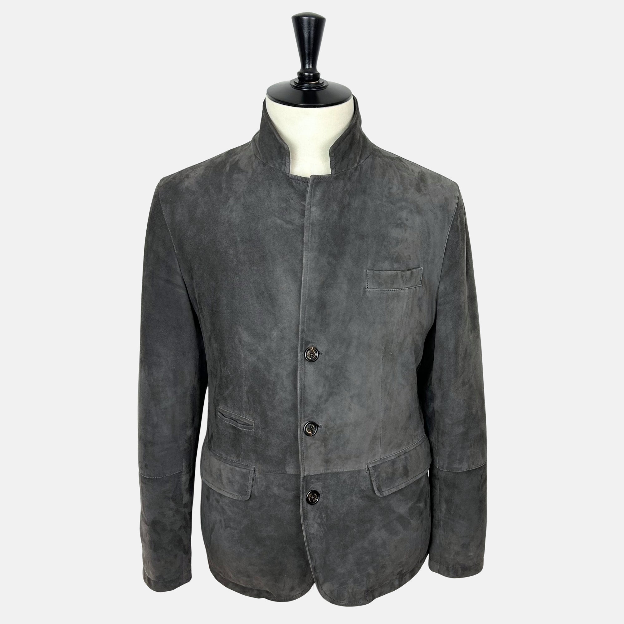 Anthracite Jacket made of Suede (L)