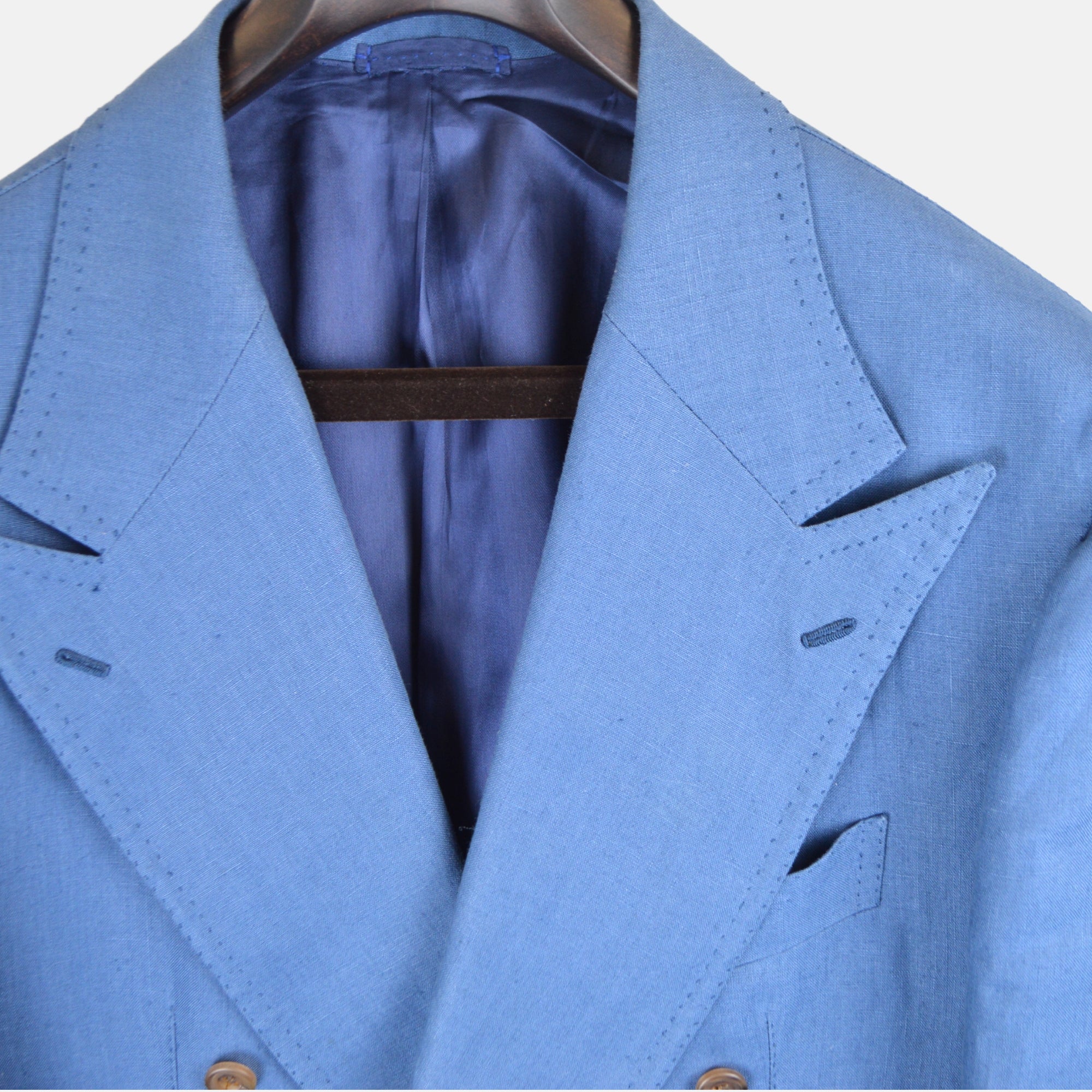 Blue Suit made of Linen (EU 54)