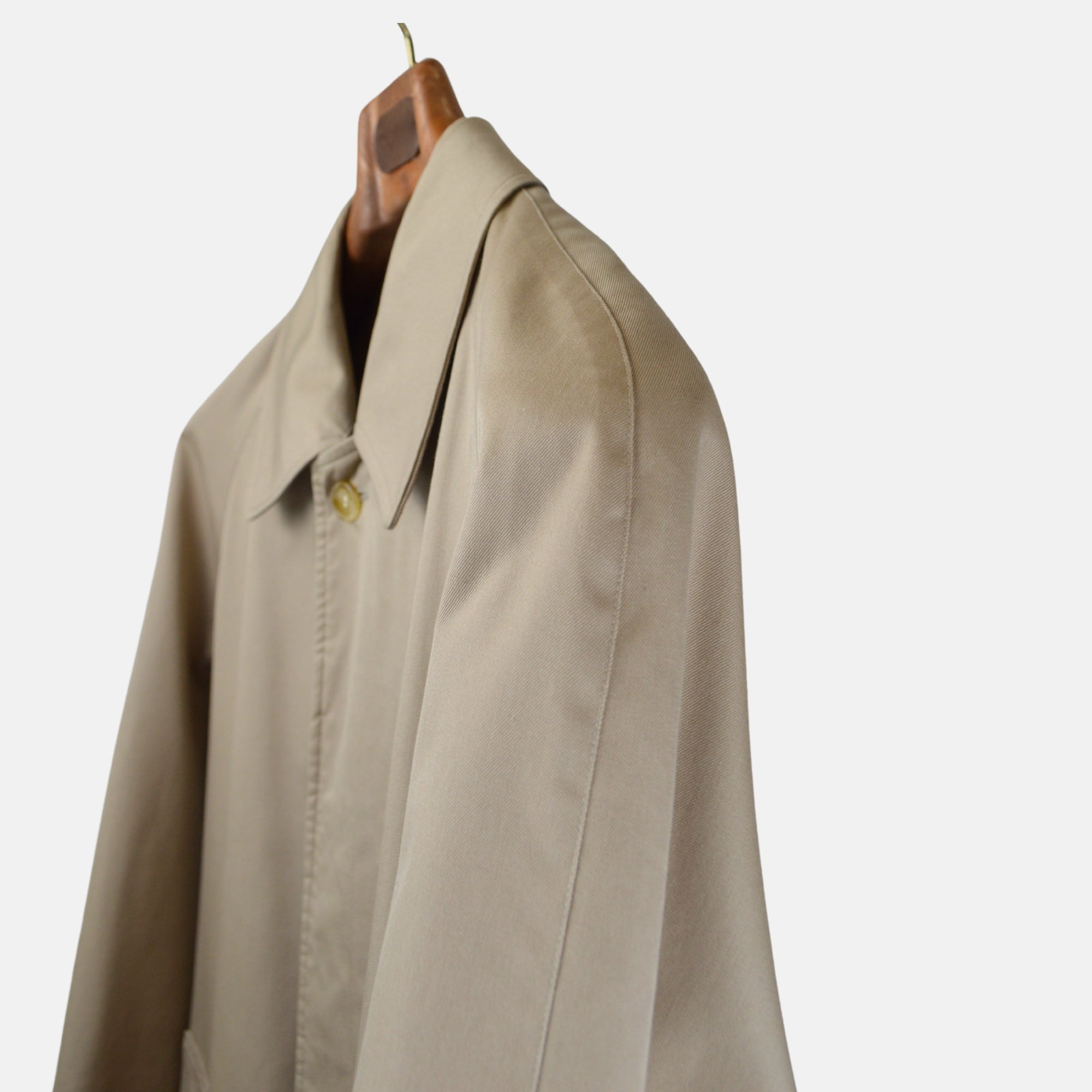 Beige Coat made of Cotton (50)